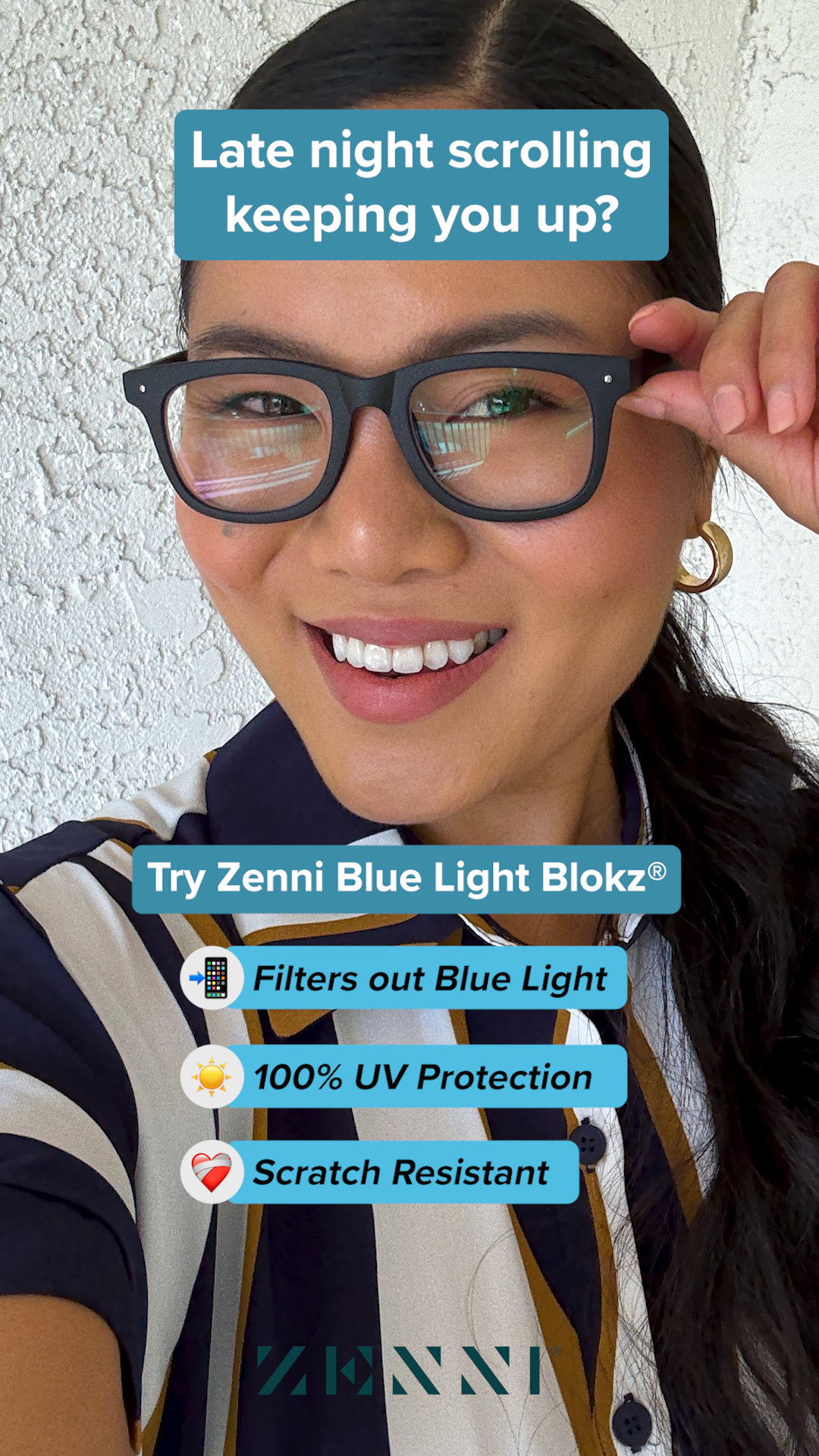 Zenni Optical Facebook ad