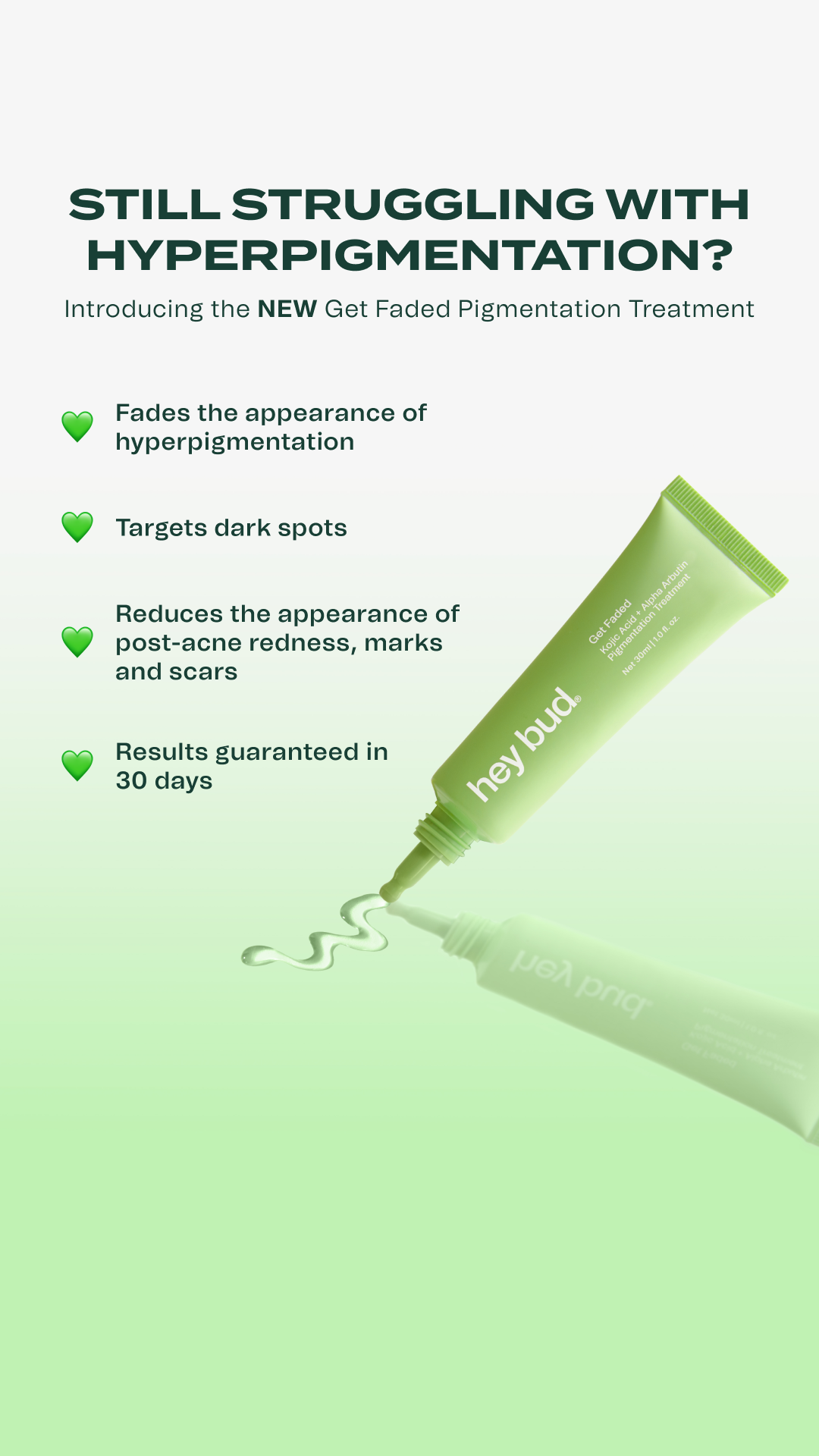 Hey Bud Skincare Facebook ad