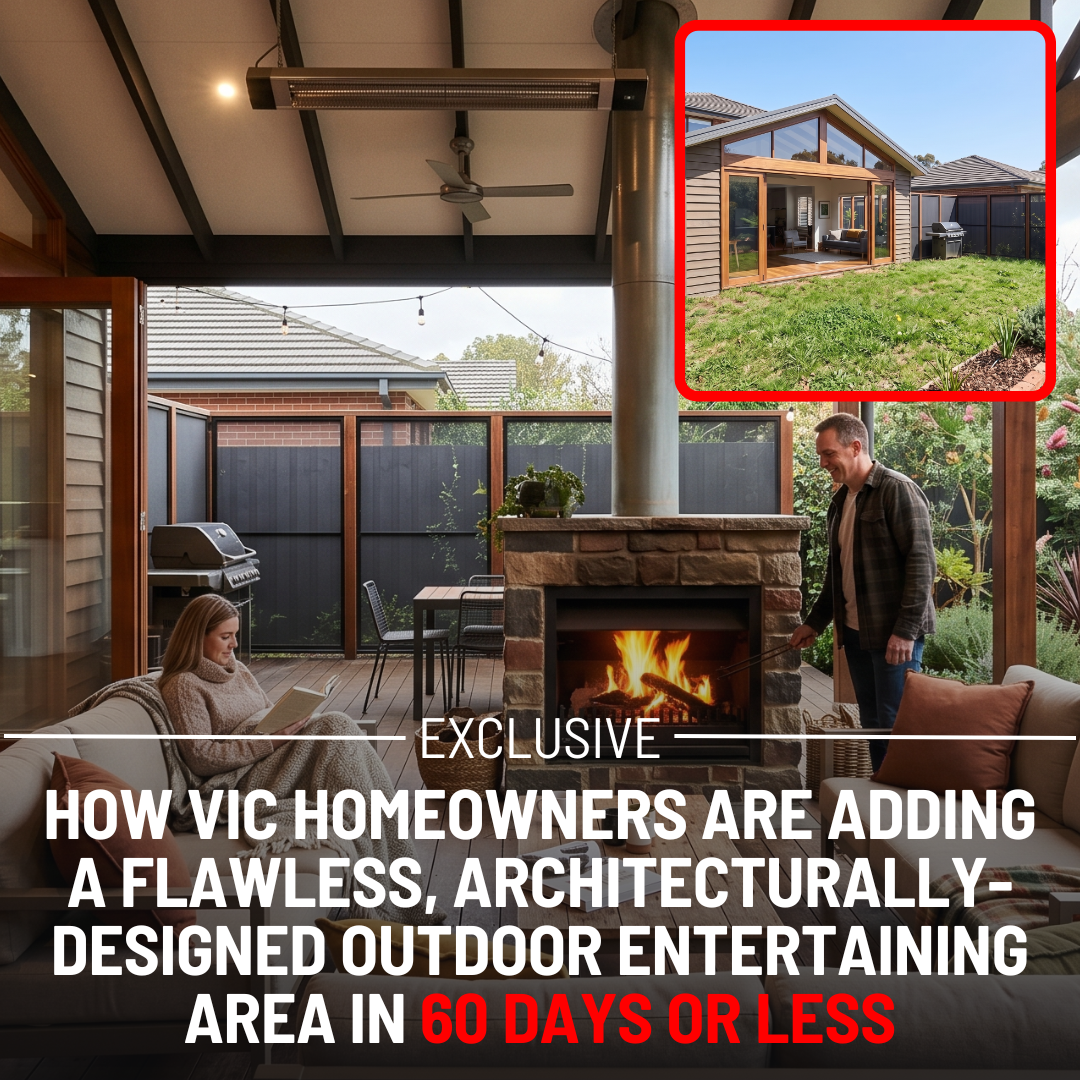 Outdoor InDesign Facebook ad: Upgrade Your Backyard In 60 Days Or Less