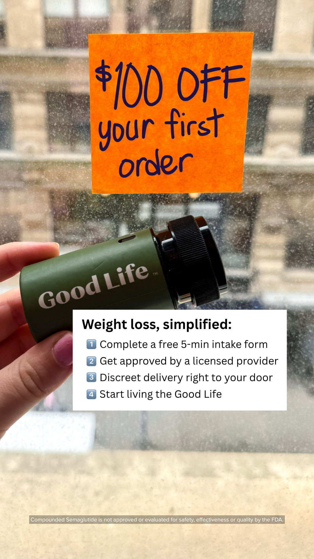 Em Miller Facebook ad: $100 Off For a Limited Time