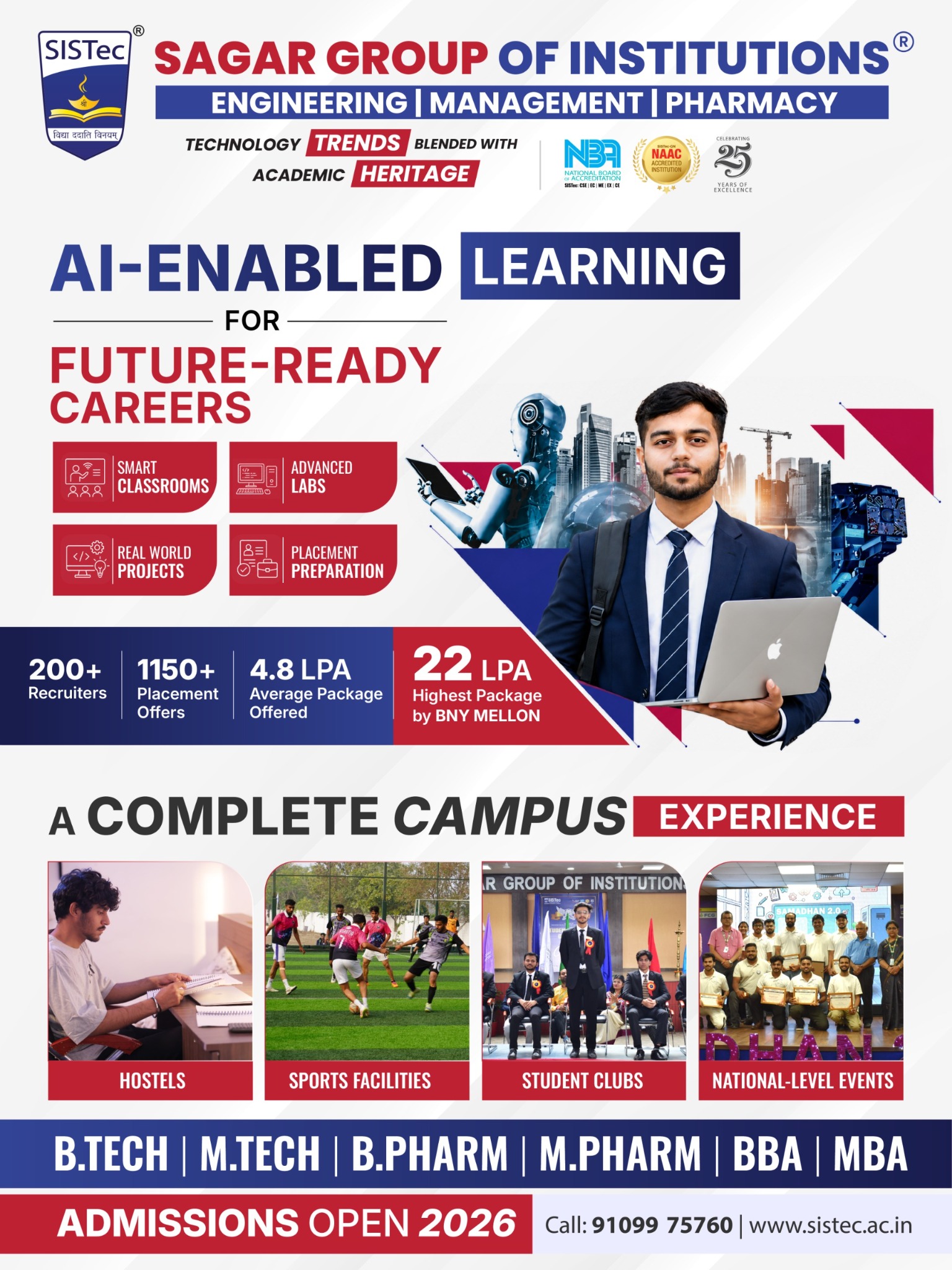 Sagar Group of Institutions-SISTec Facebook ad
