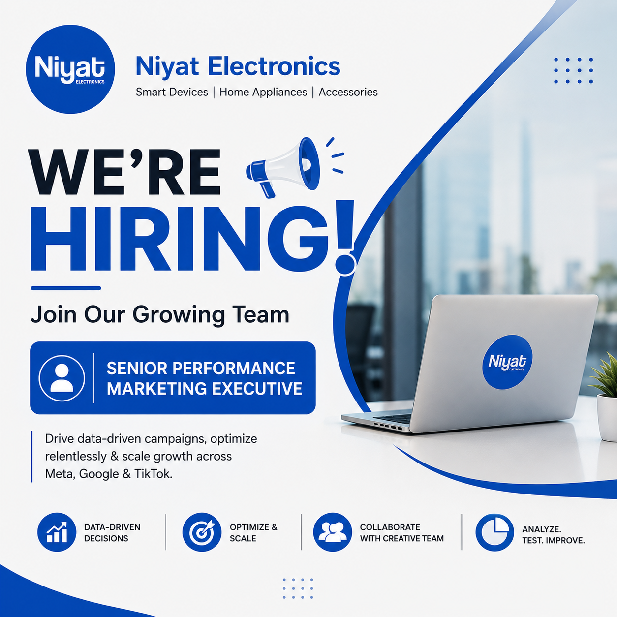 Niyat Electronics Facebook ad