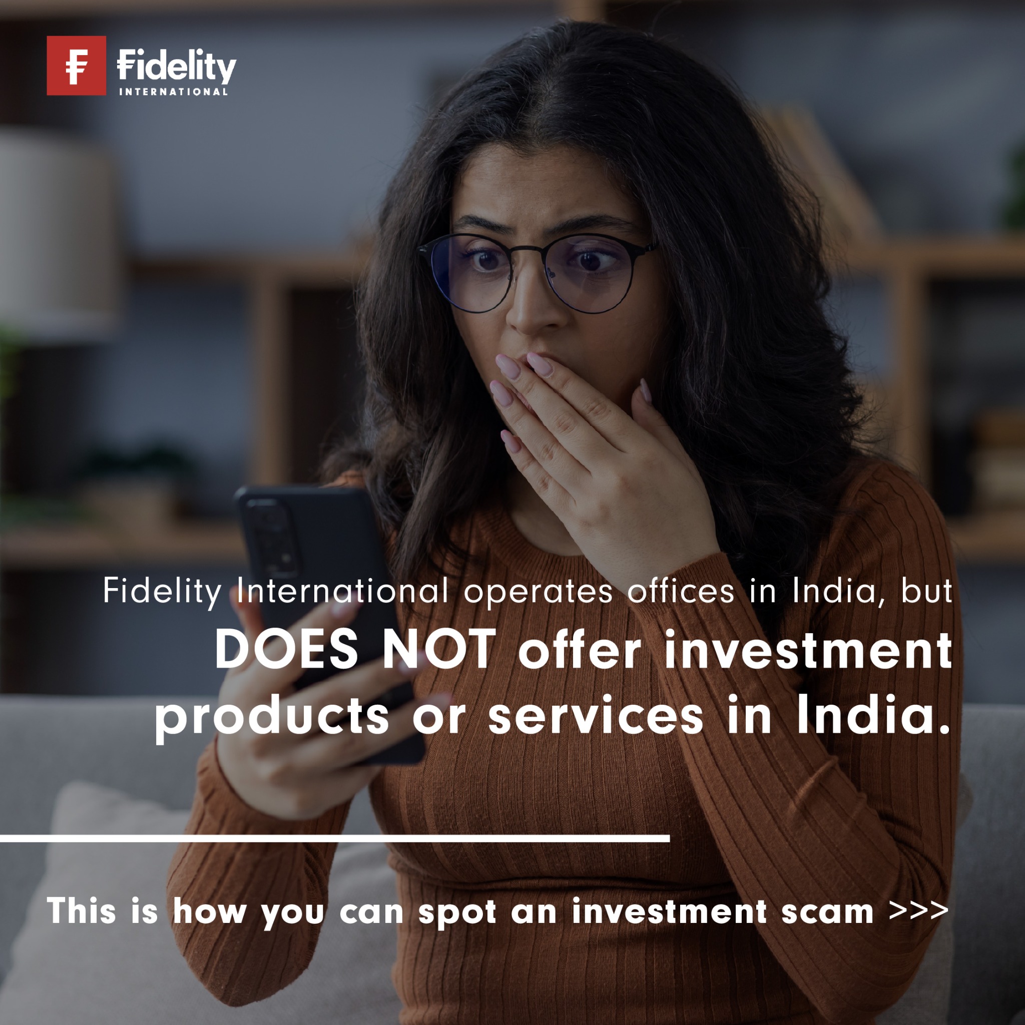Fidelity International Facebook ad