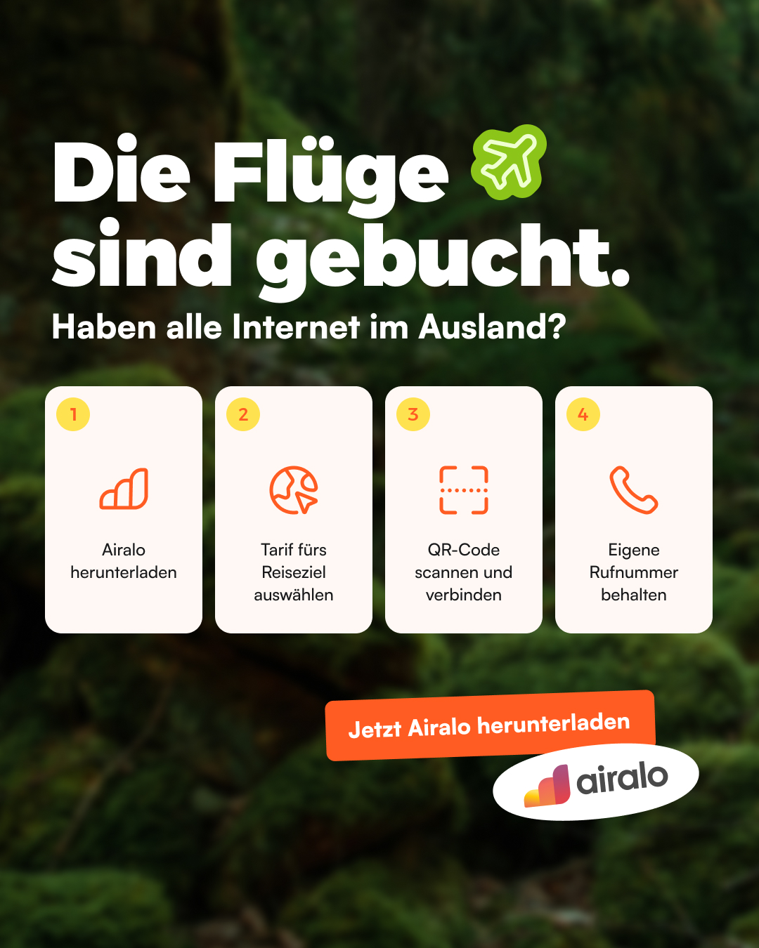 Airalo Global eSIM Store Facebook ad