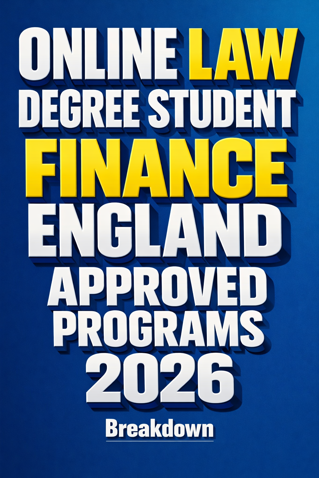 Simple Resource Guide Facebook ad: Online Law Degree Student Finance England Approved…