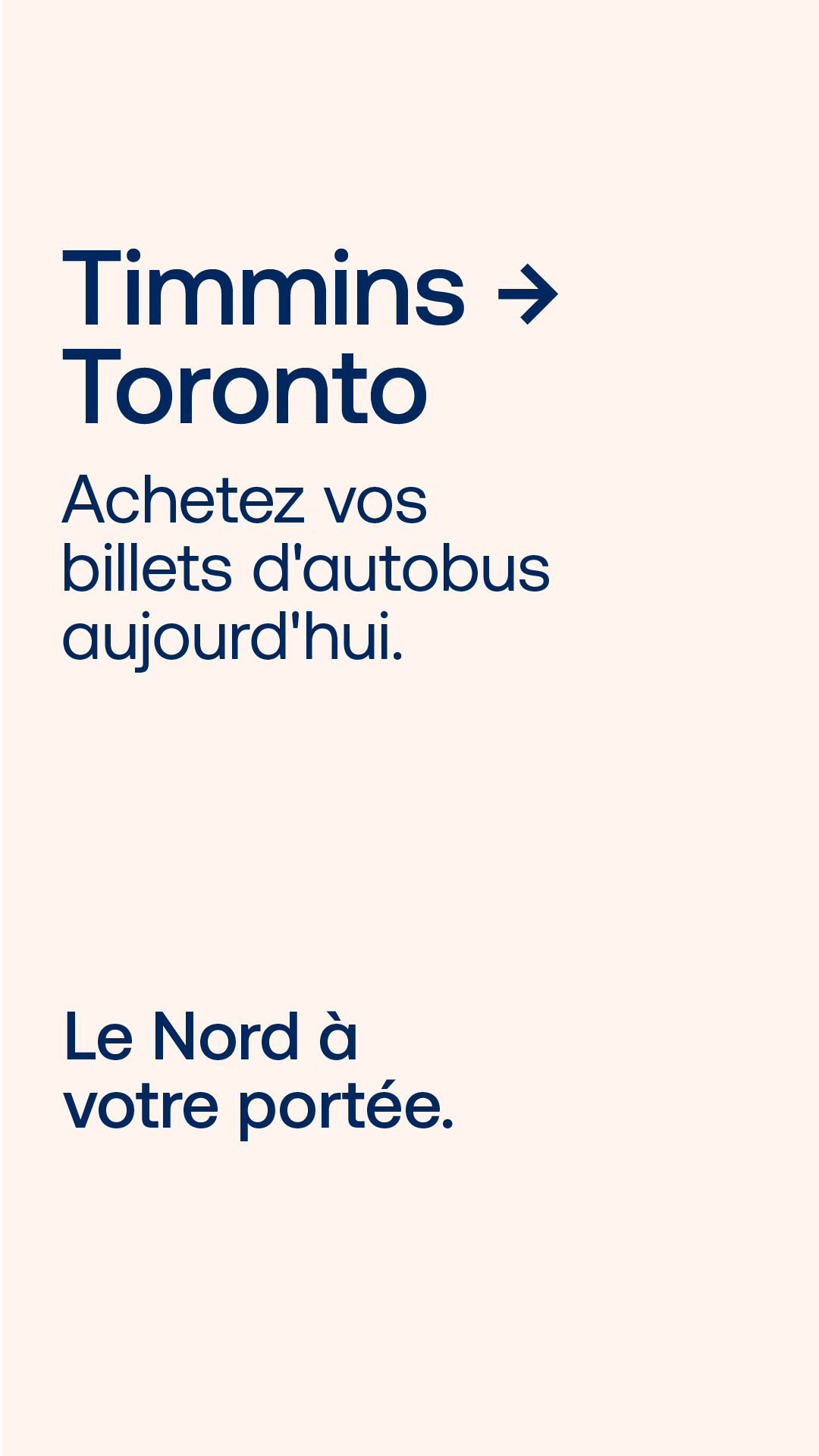 Ontario Northland Facebook ad