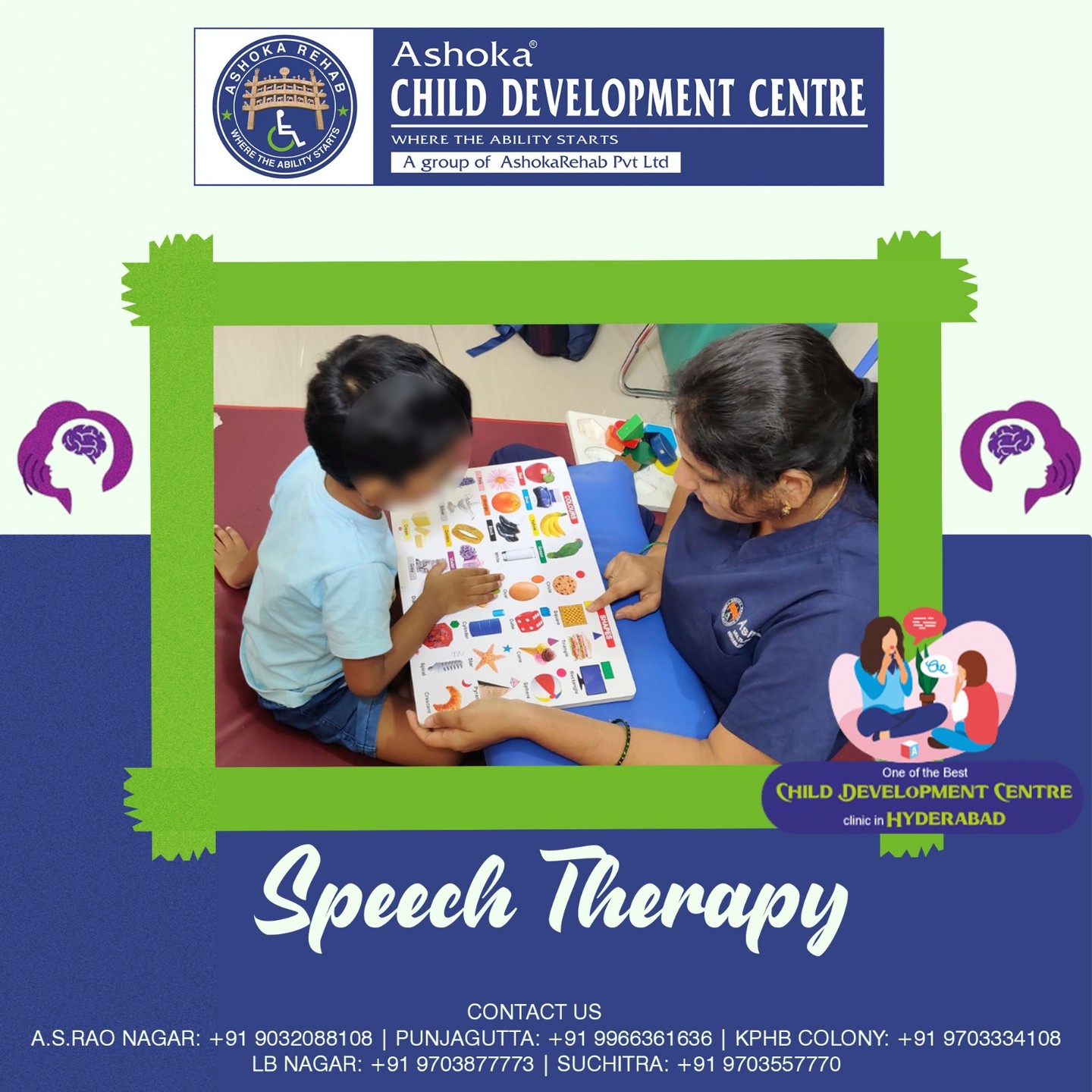 Ashoka Child Development Centre Facebook ad
