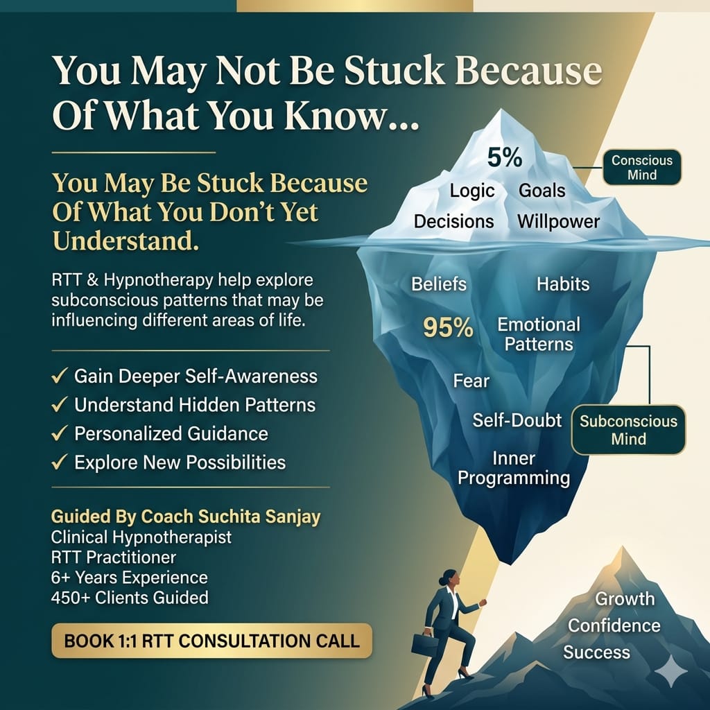 Suchita Sanjay Facebook ad: Book 1 on 1 Consultation Call