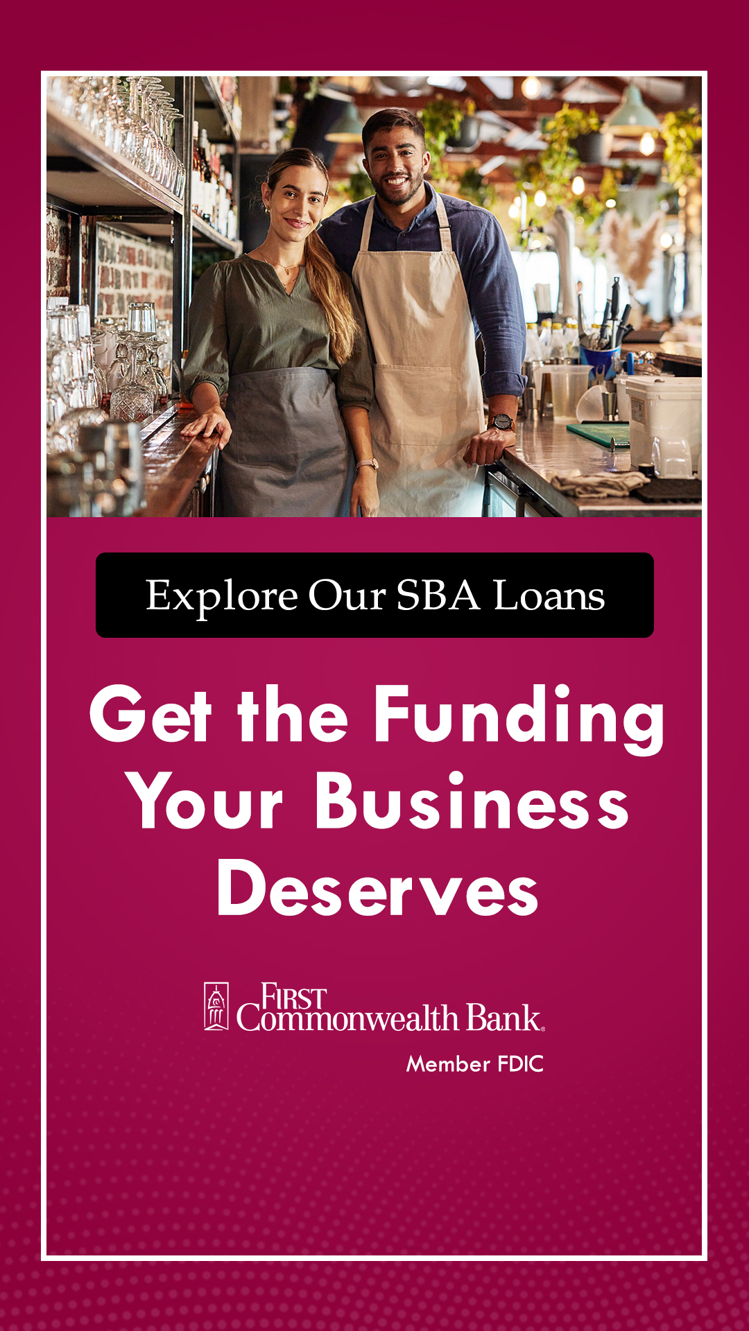 First Commonwealth Bank Facebook ad