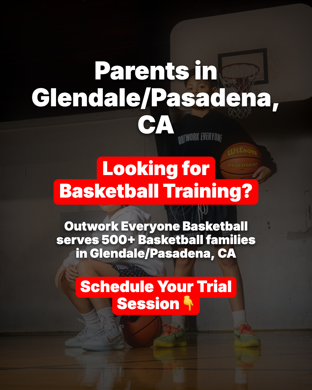 Outwork Everyone Basketball Facebook ad from Dec 31, 2025