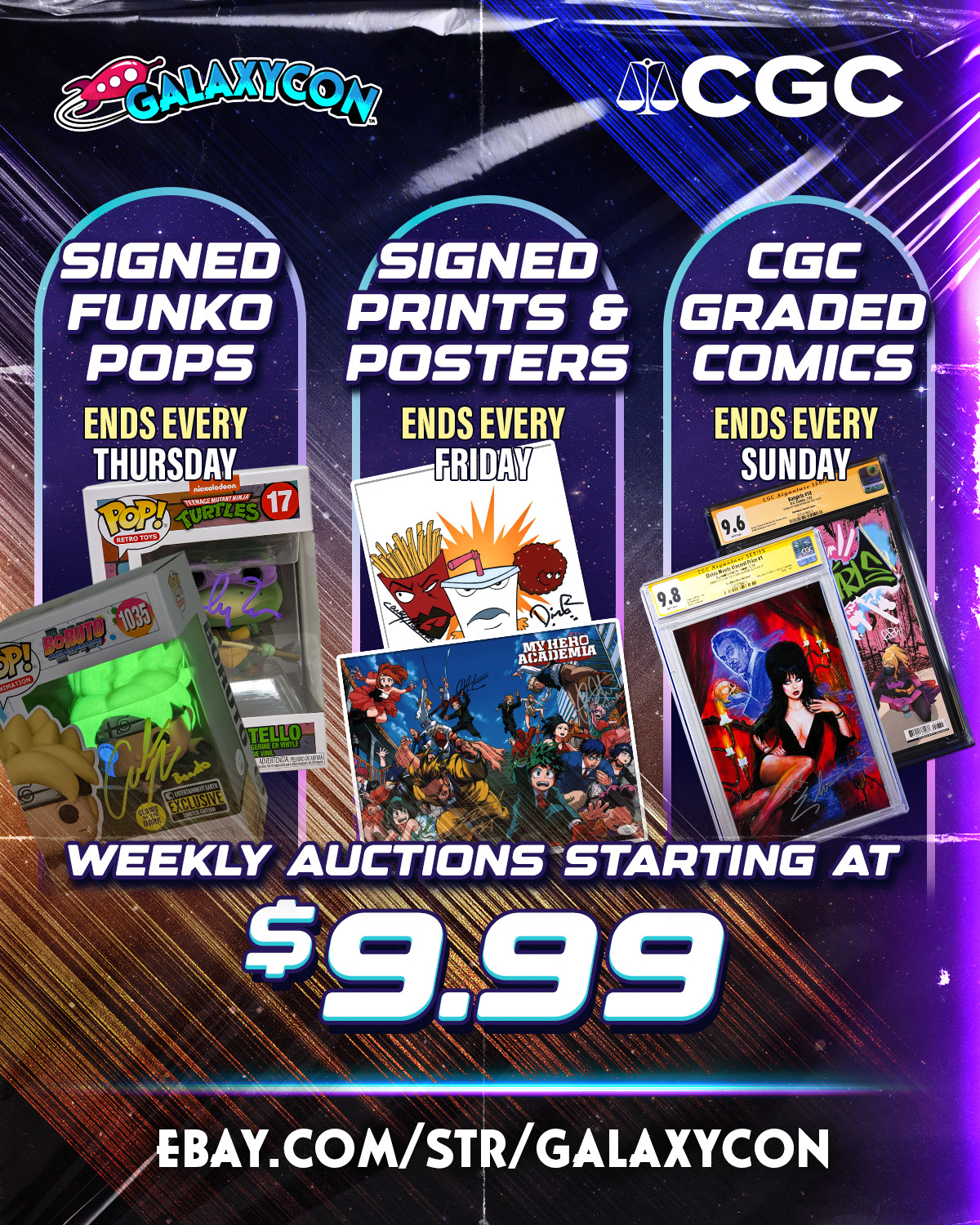 GalaxyCon Facebook ad