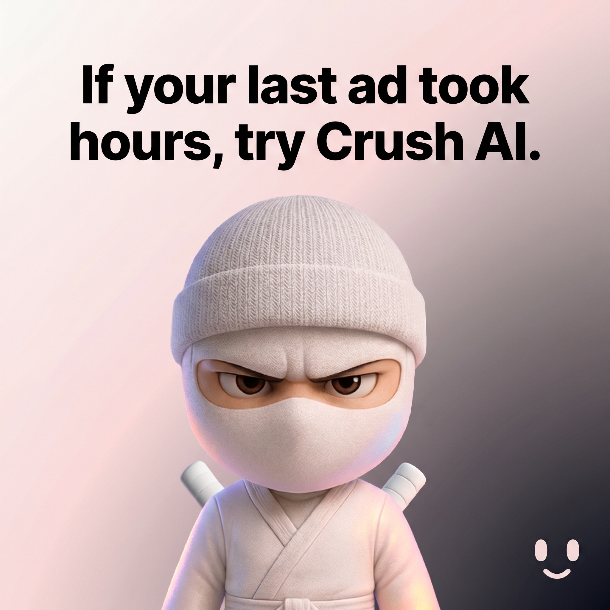 trycrush.ai Facebook ad