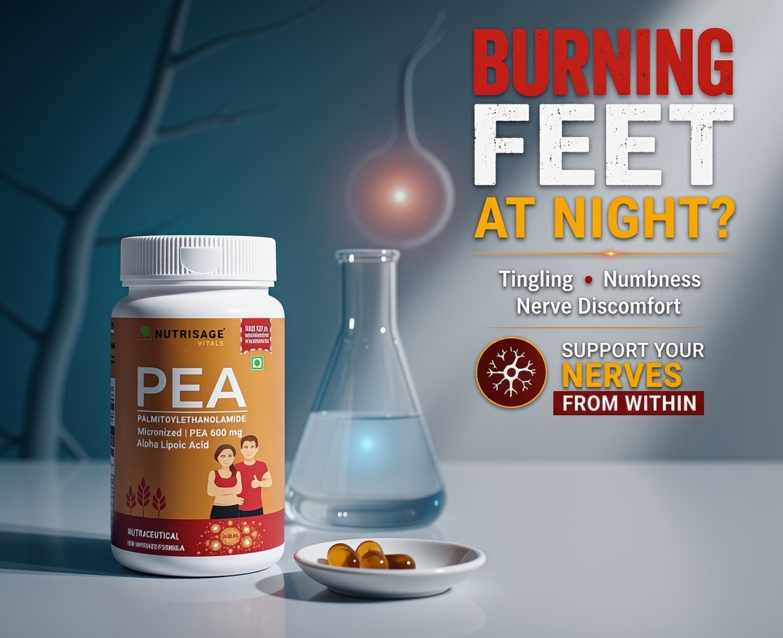 Nutrisage Glacier-Premium Supplements Facebook ad: Support Healthy Nerves Naturally
