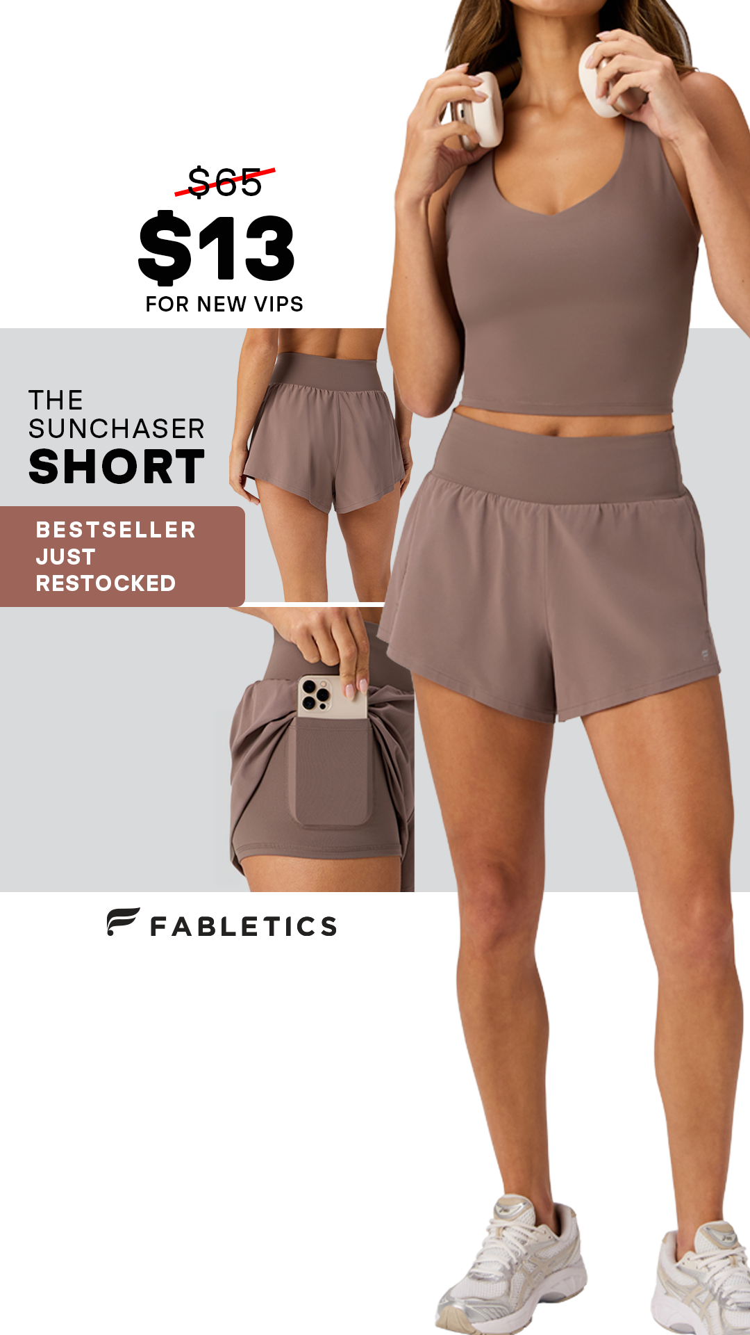 Fabletics Facebook ad