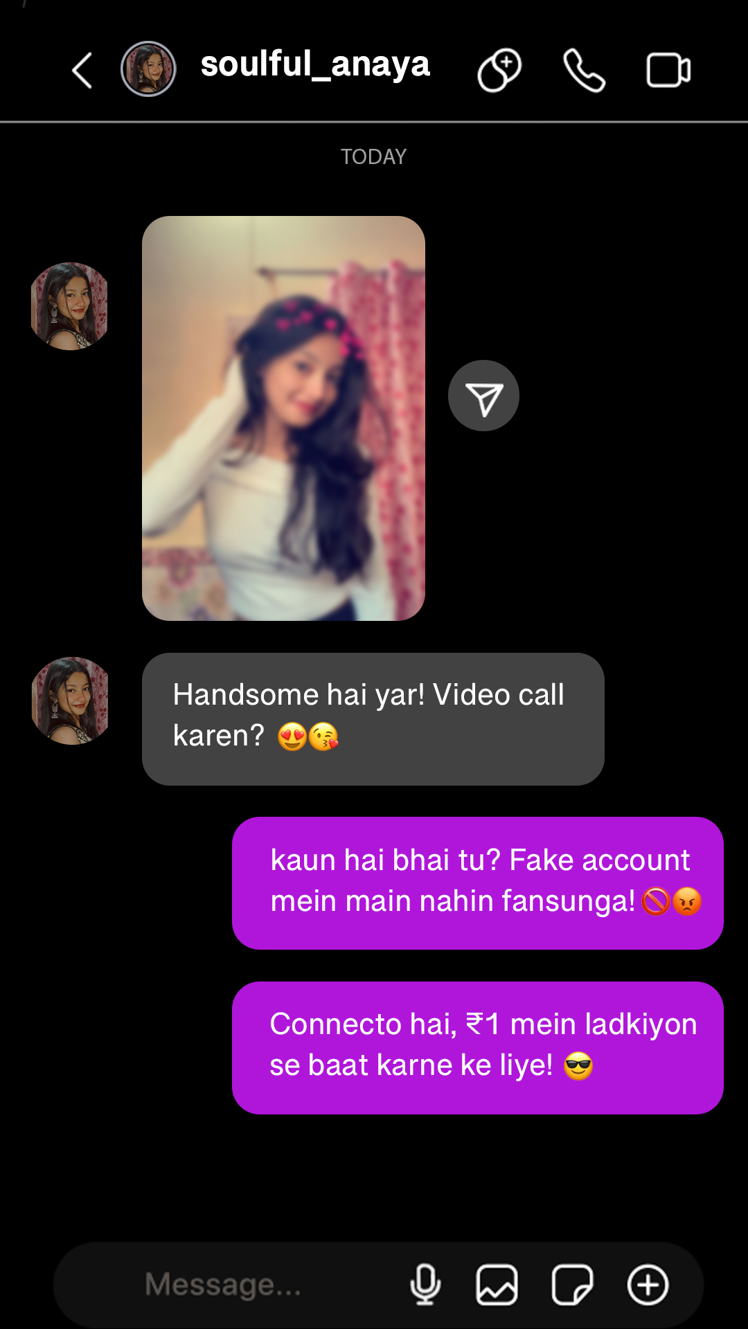 ConnectO Hindi Facebook ad