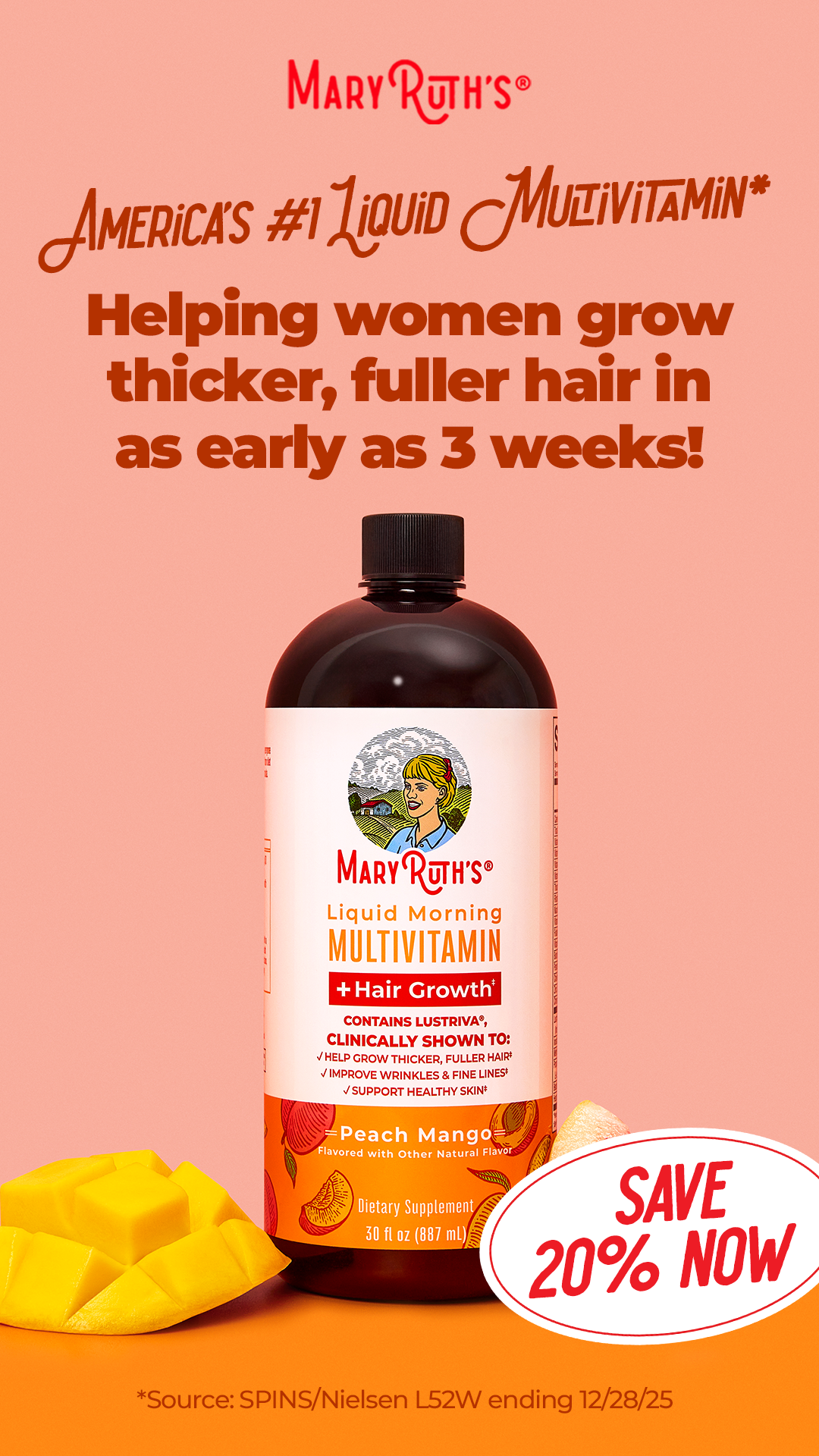 MaryRuth's Facebook ad