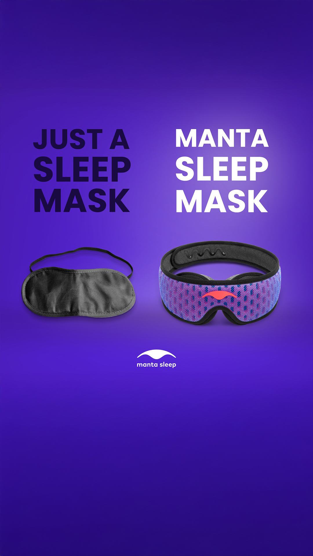 Manta Sleep Facebook ad