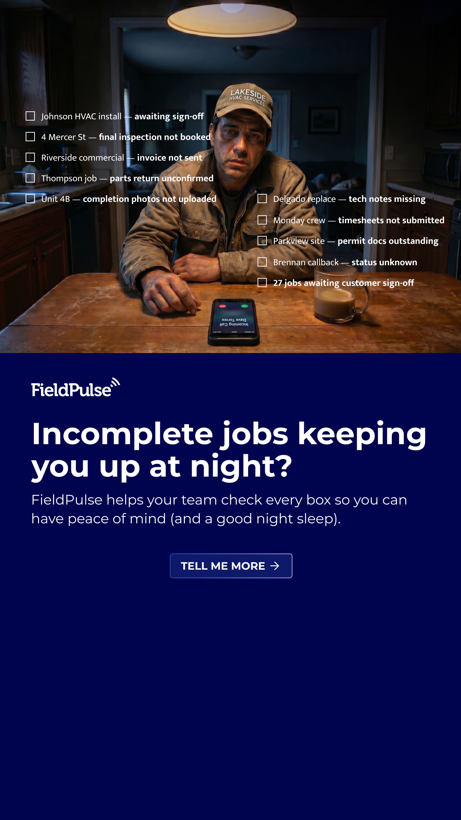 FieldPulse Facebook ad