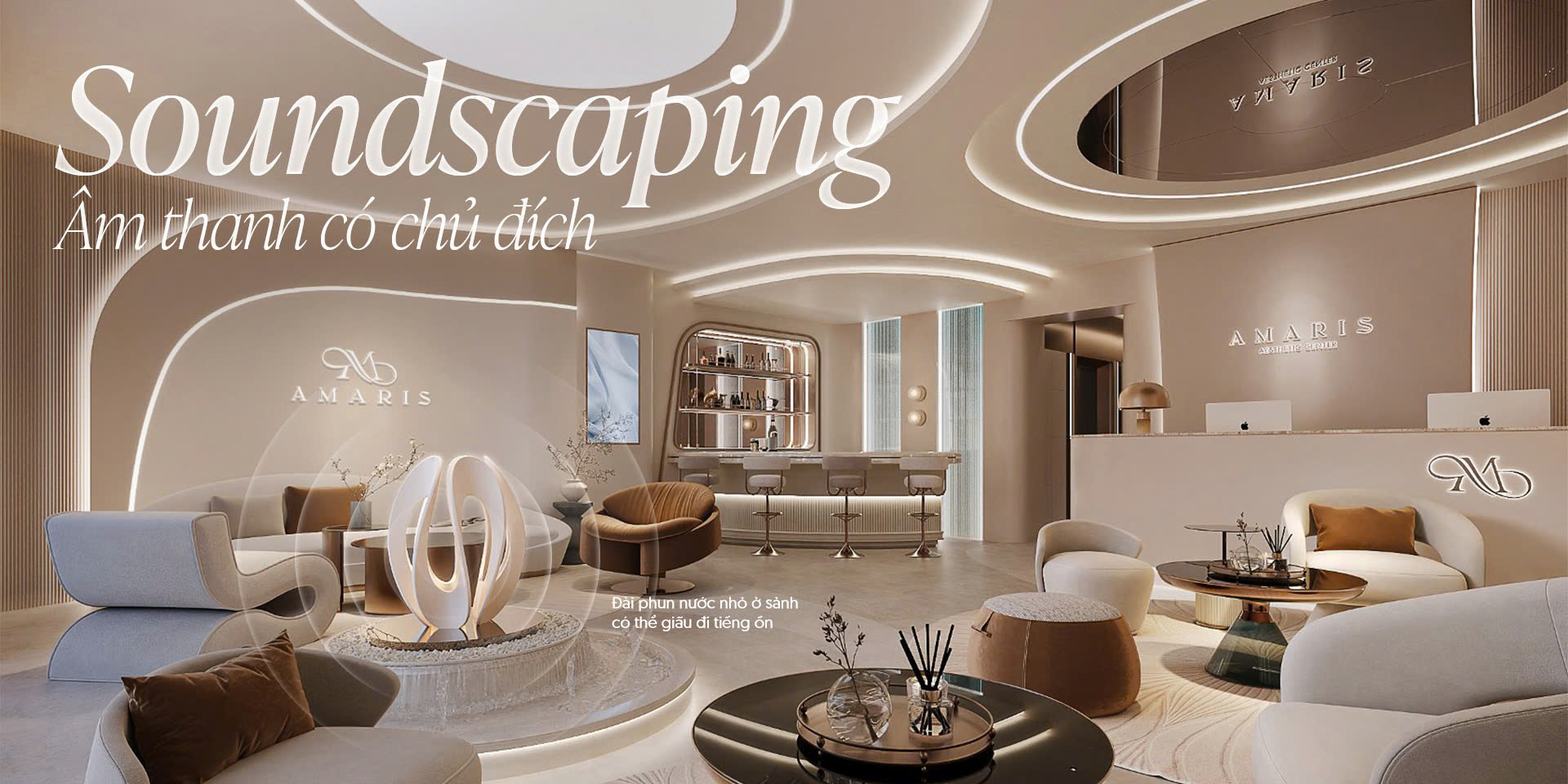 F Interior Facebook ad: DESIGNING SILENCE | GIẢI PHÁP THIẾT KẾ CLINIC…