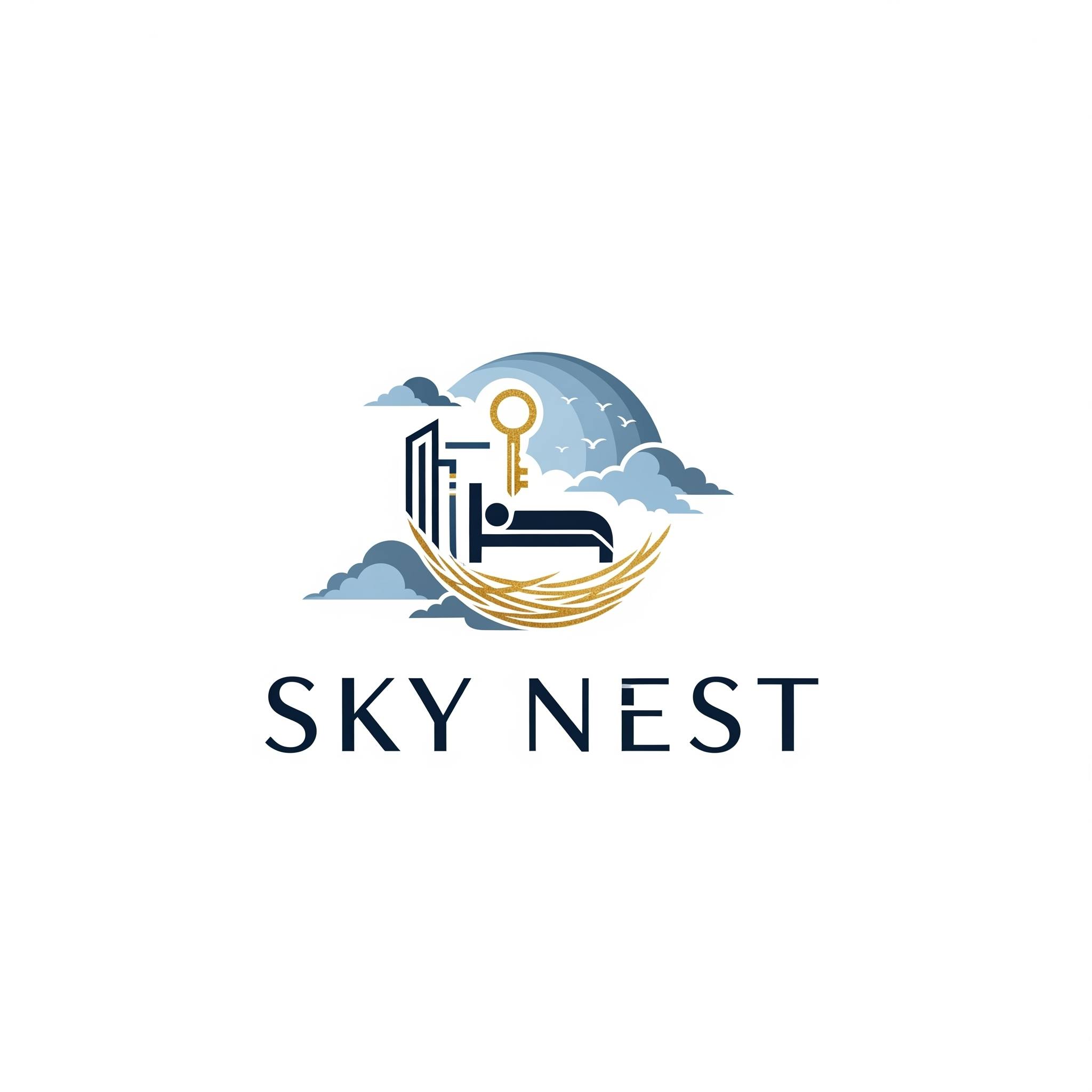 Hotel Sky Nest Facebook ad: Book your room now, enjoy luxurious stays in…