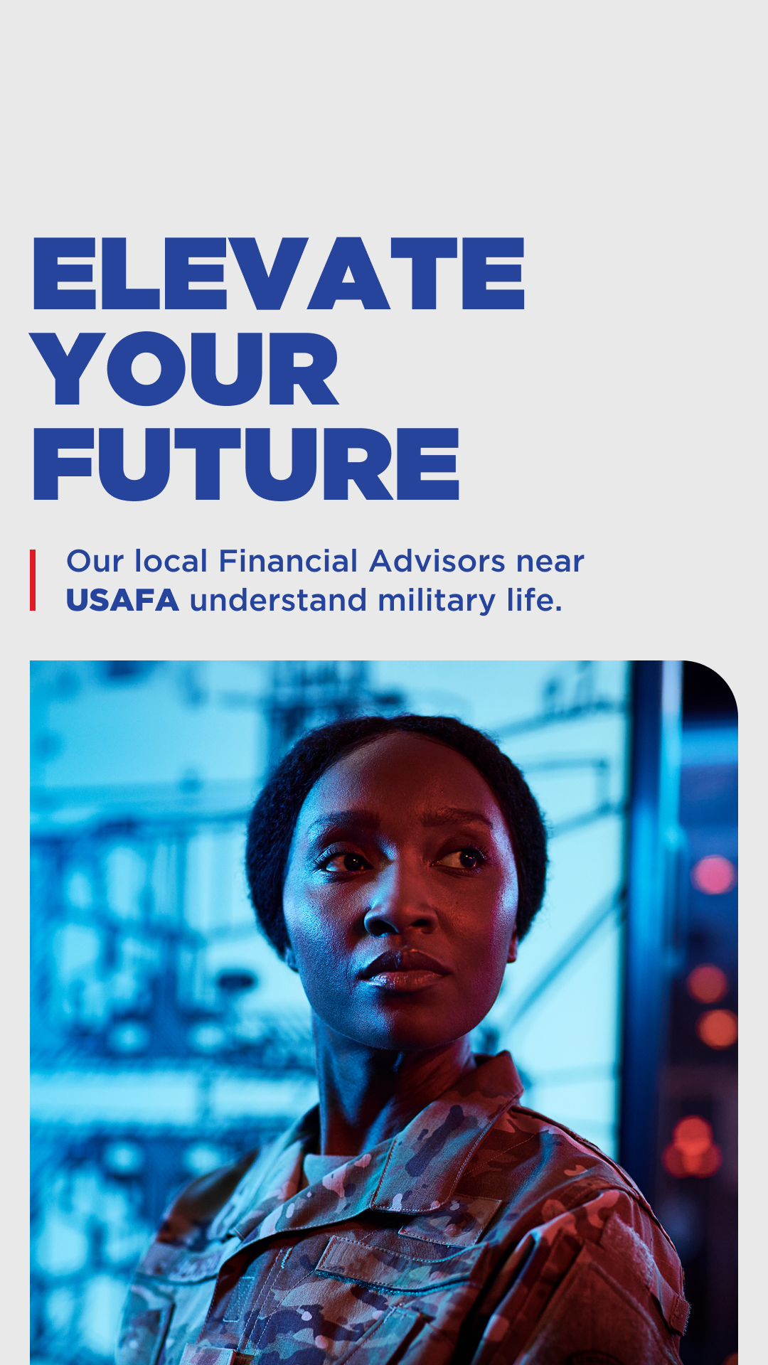 First Command Financial Services Facebook ad