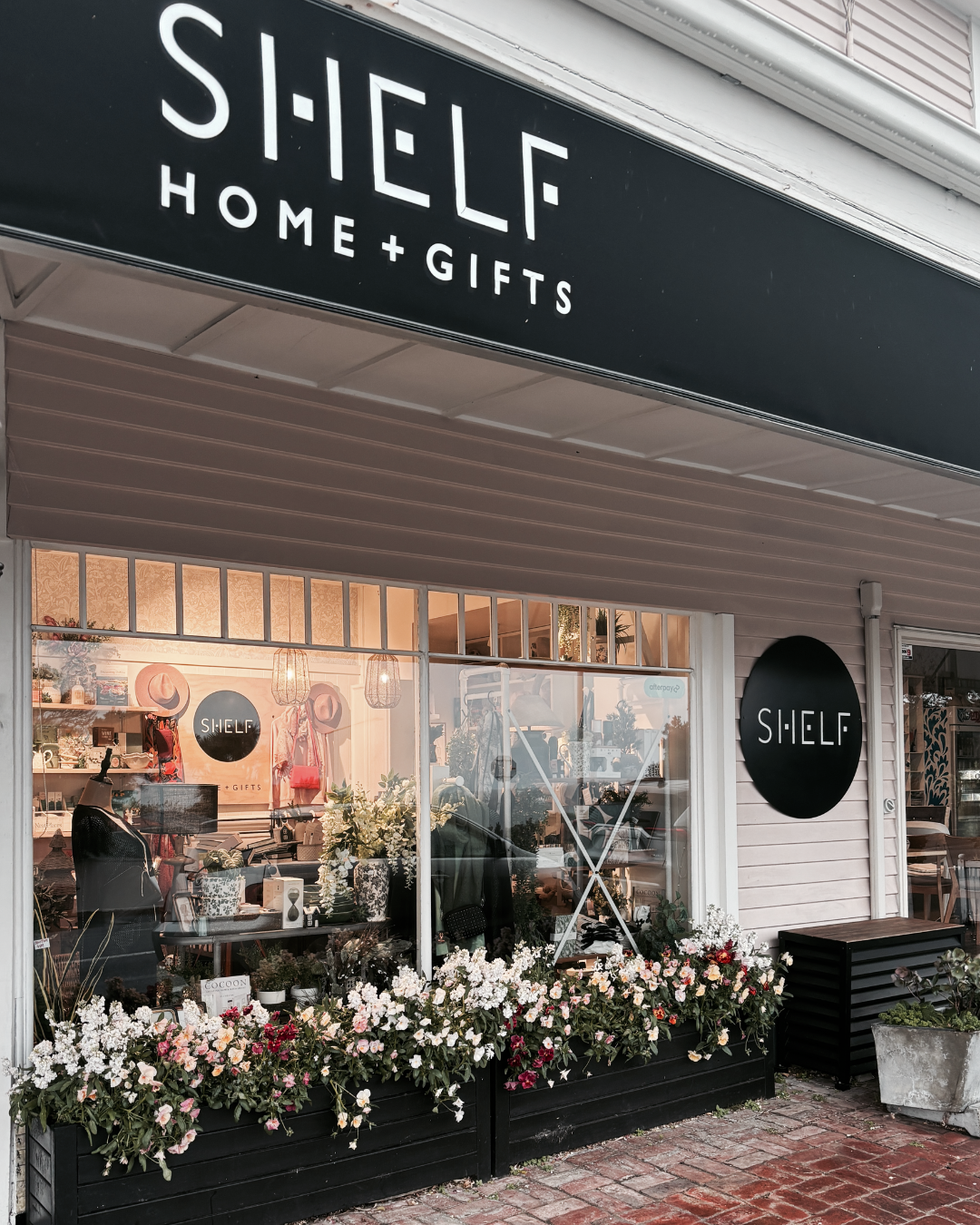 SHELF home+gifts Facebook ad: If you're looking for a lovely gift for…