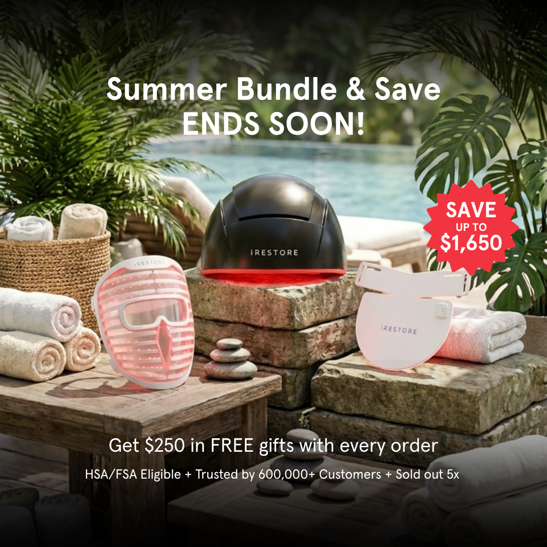 iRESTORE Hair Growth System Facebook ad