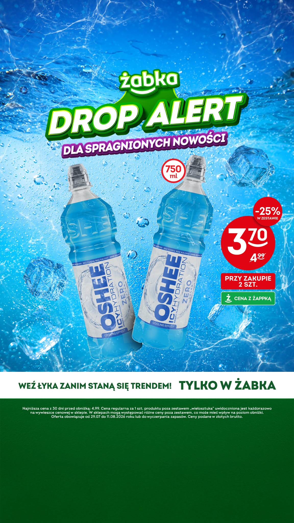 Żabka Polska Facebook ad from Jul 29, 2026