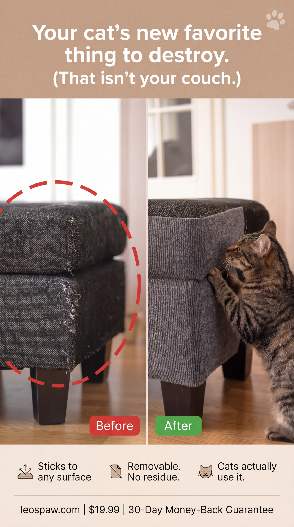 Leo's Paw Facebook ad