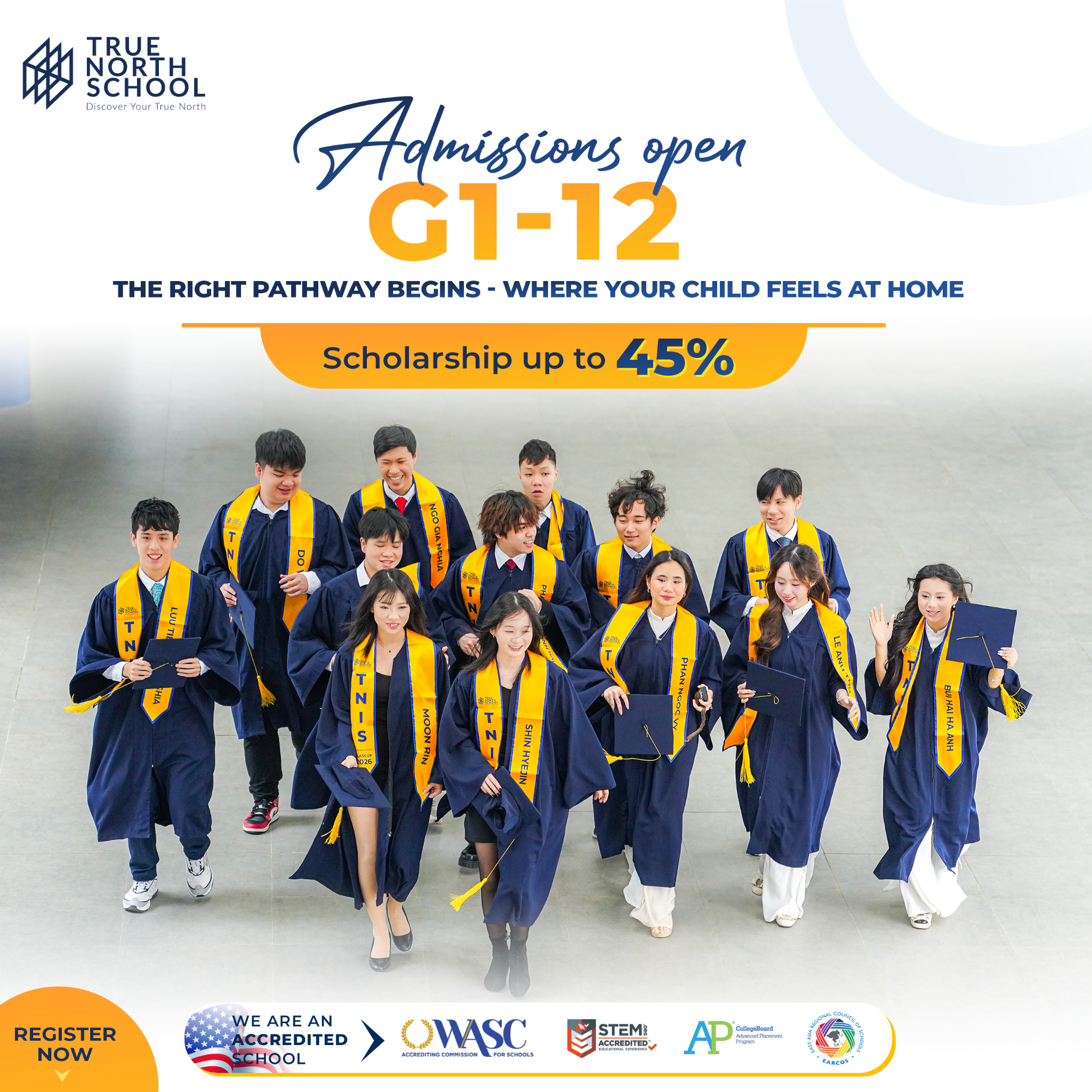 True North International School Facebook ad