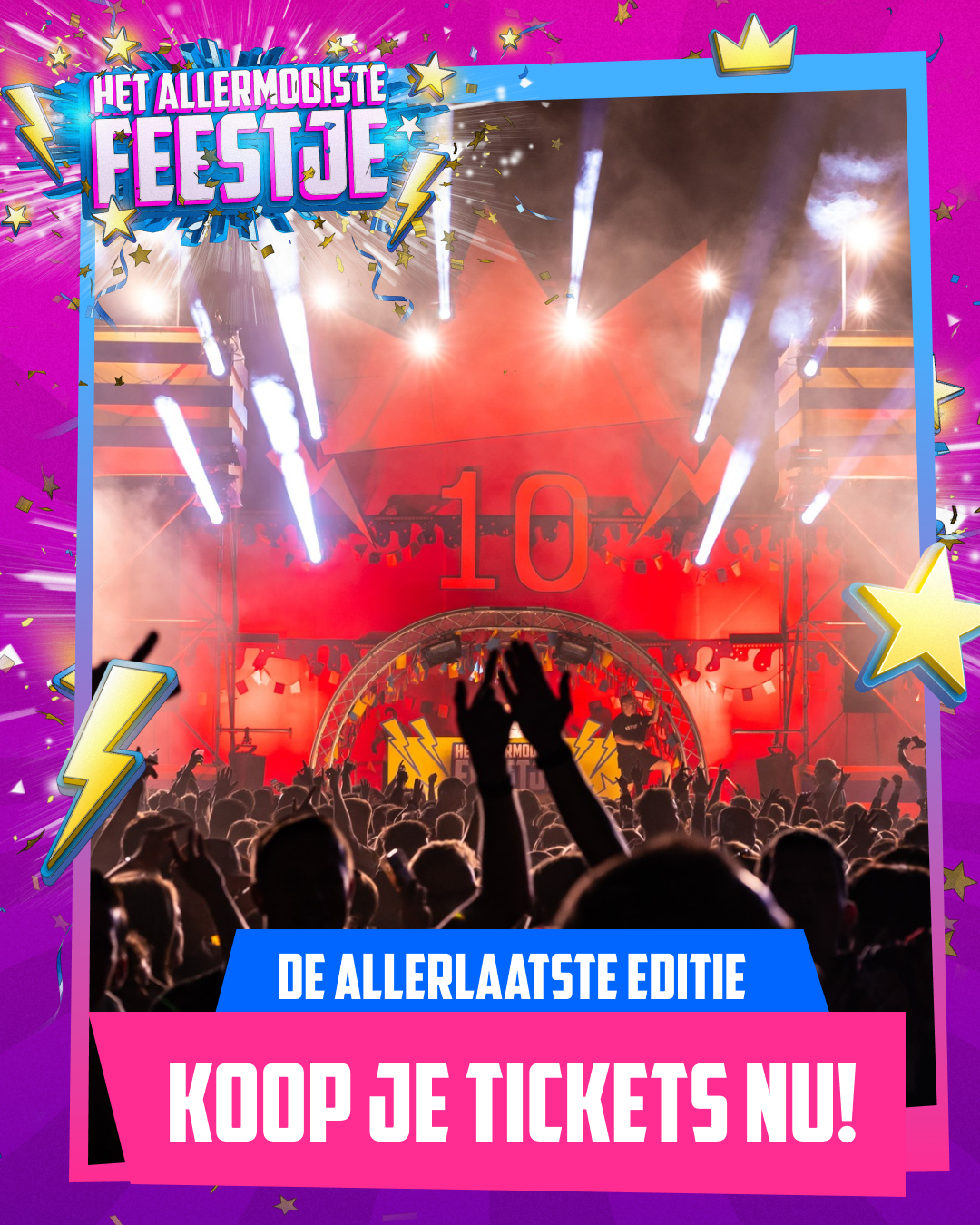 Het Allermooiste Feestje Facebook ad from May 19, 2026