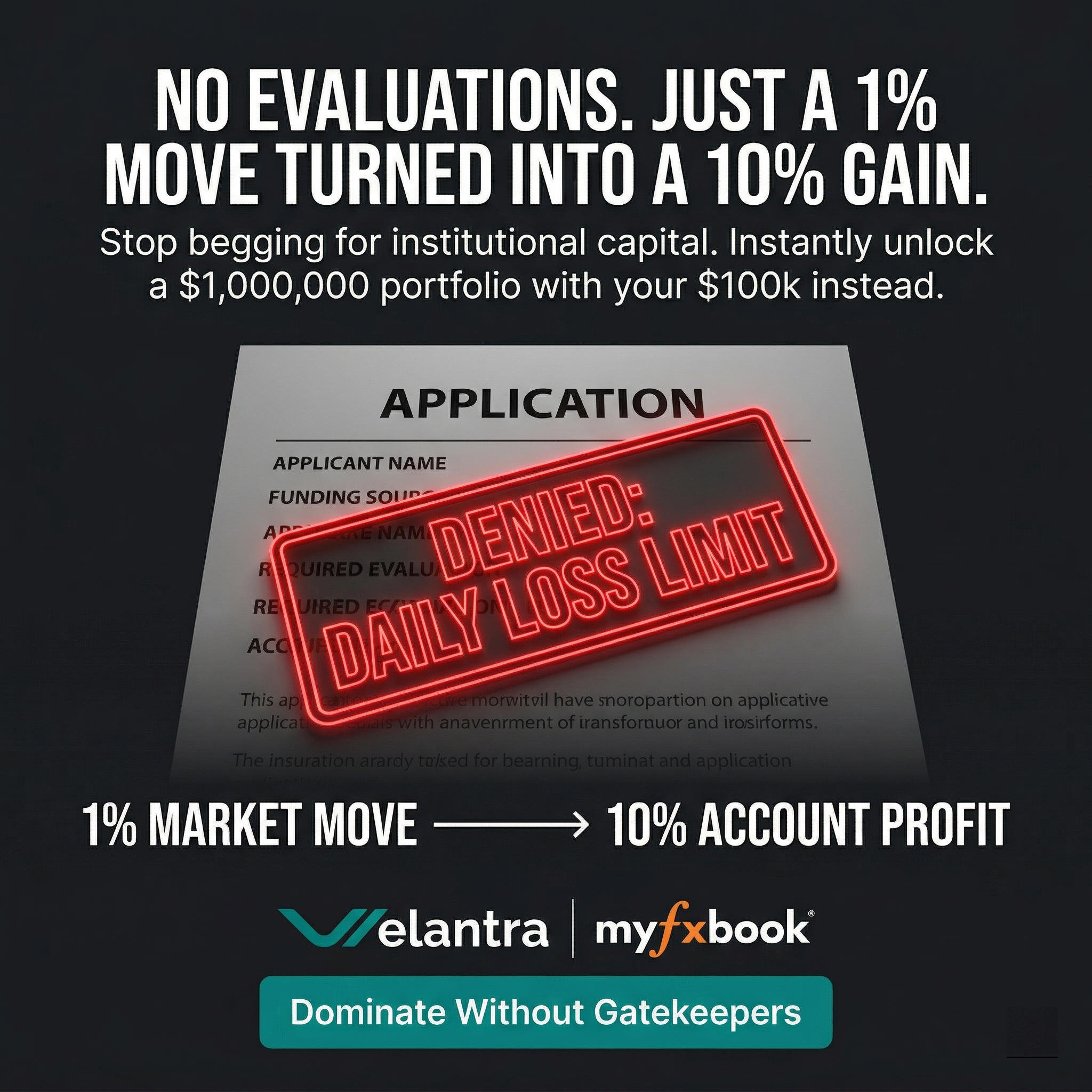 Velantra AI - 10x Leverage Facebook ad: Turn $5K Into $50K AI Automated Trading Power