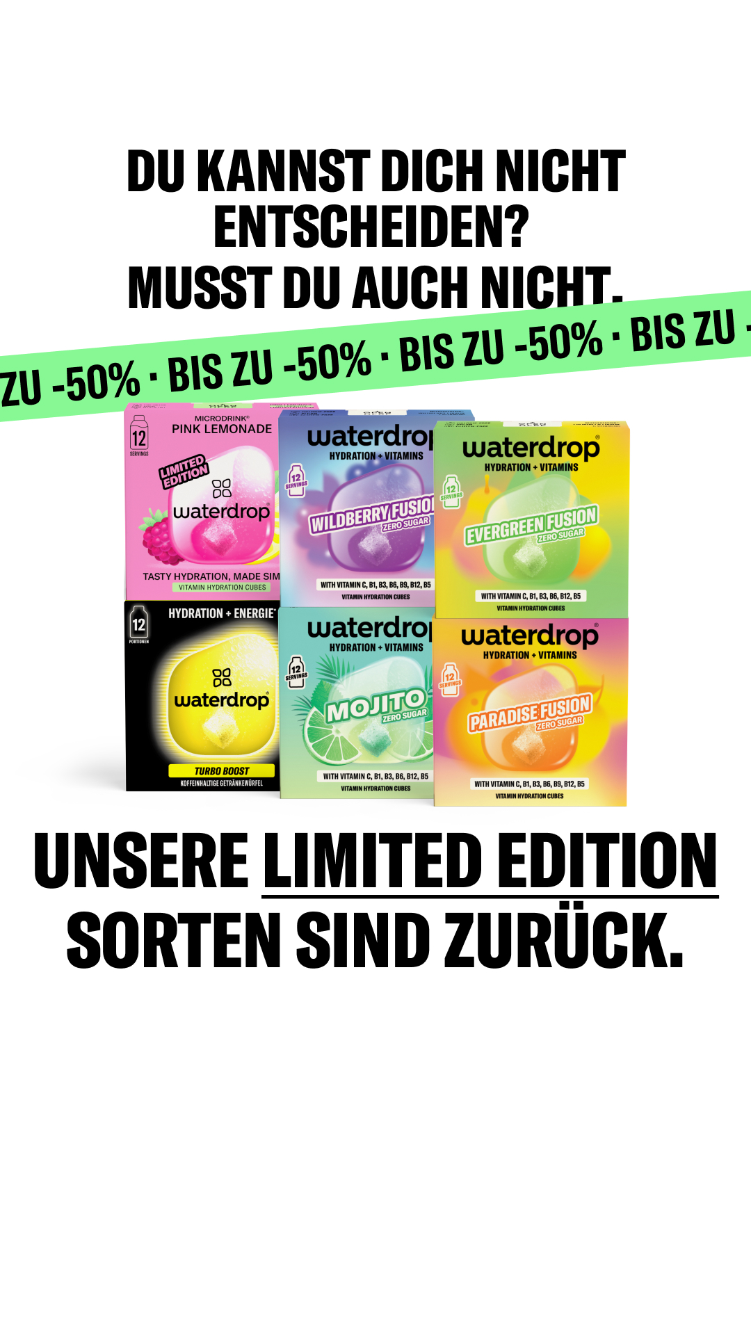 waterdrop Facebook ad