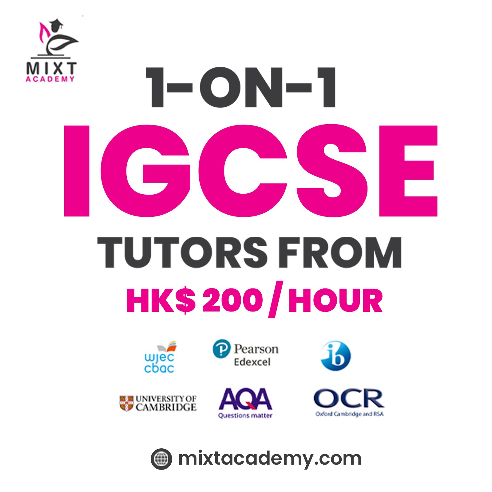 Mixt Academy Facebook ad