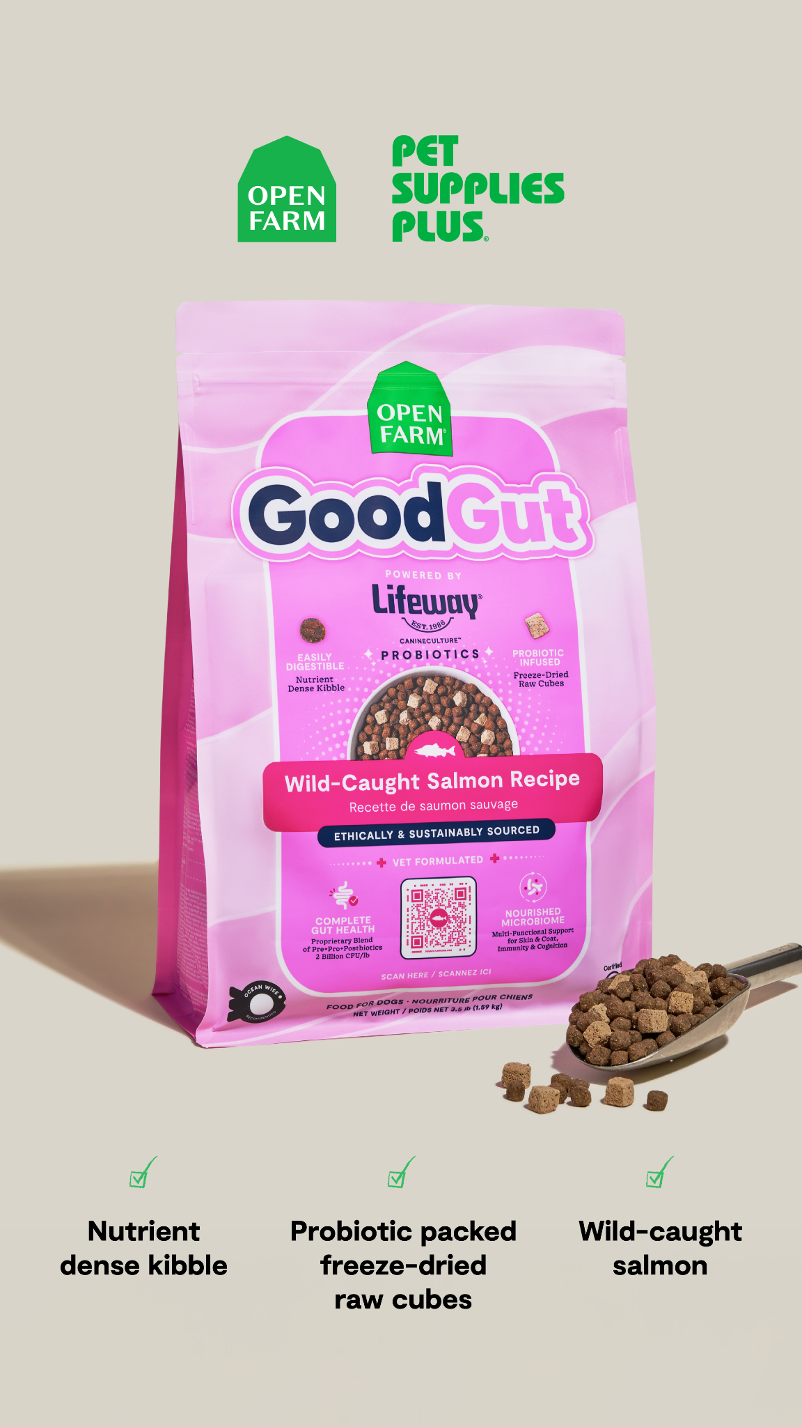 Pet Supplies Plus Facebook ad: Shop GoodGut