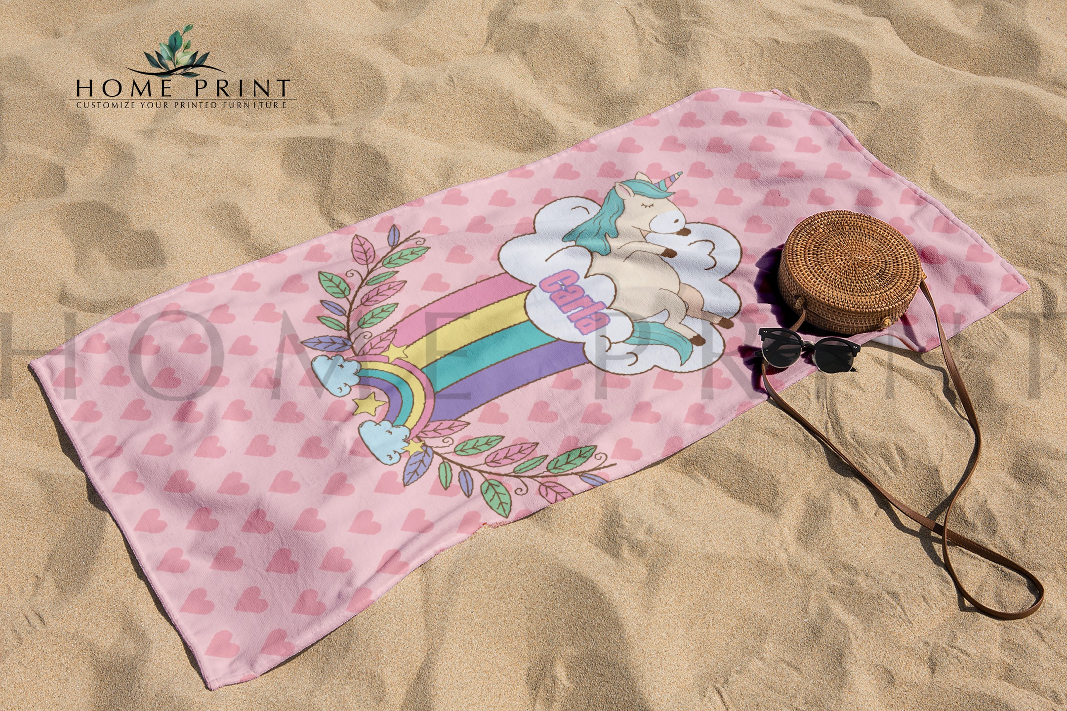 homeprint.fabrics Facebook ad: Beach days just got easier for moms