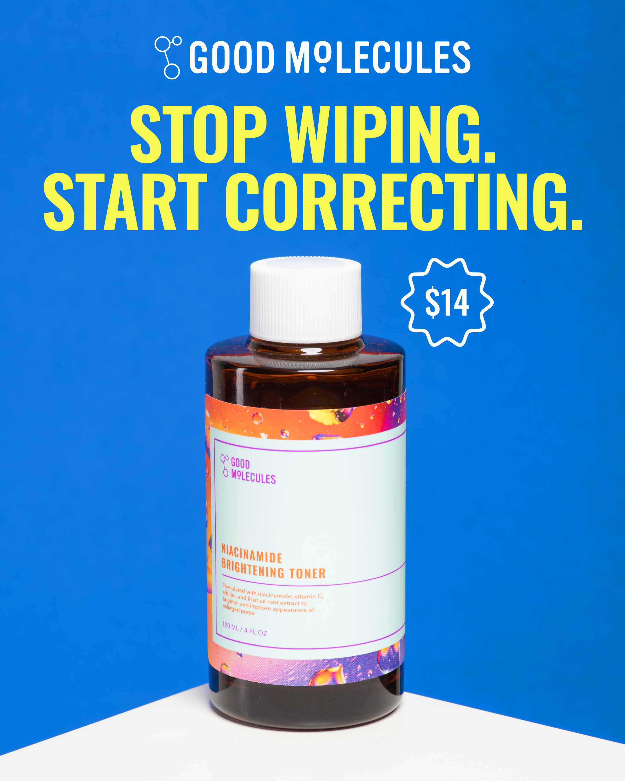 Good Molecules Facebook ad