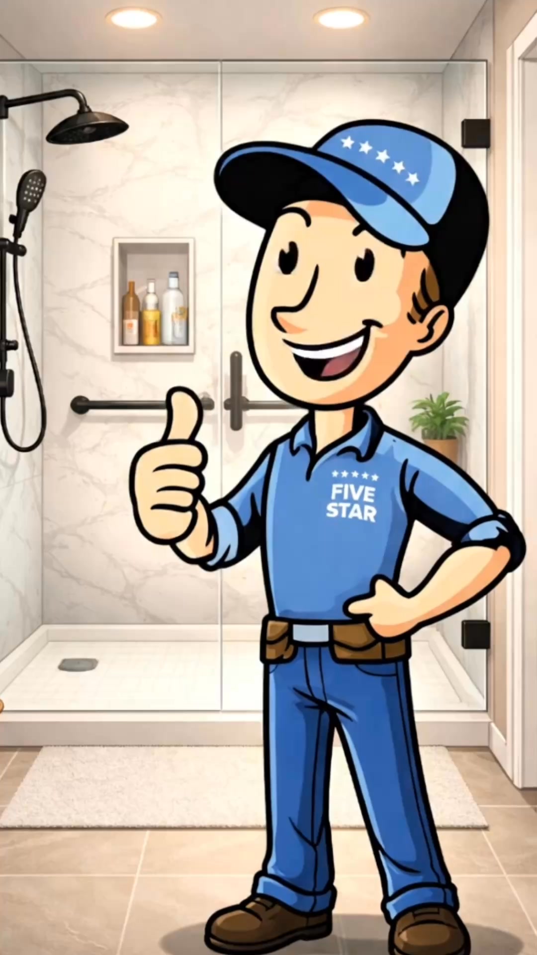 Five Star Bath Solutions Facebook ad: Seniors Save 77% On A New Bath Installation
