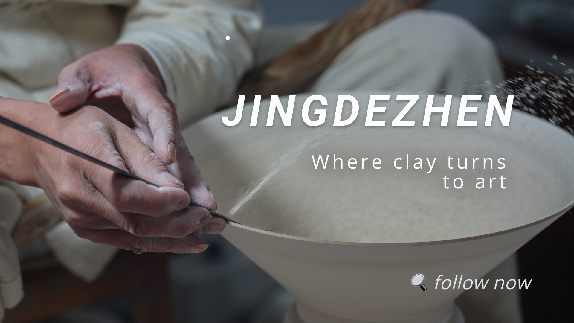 The china of China Facebook ad: Jingdezhen today: Ancient kilns meet global vision.