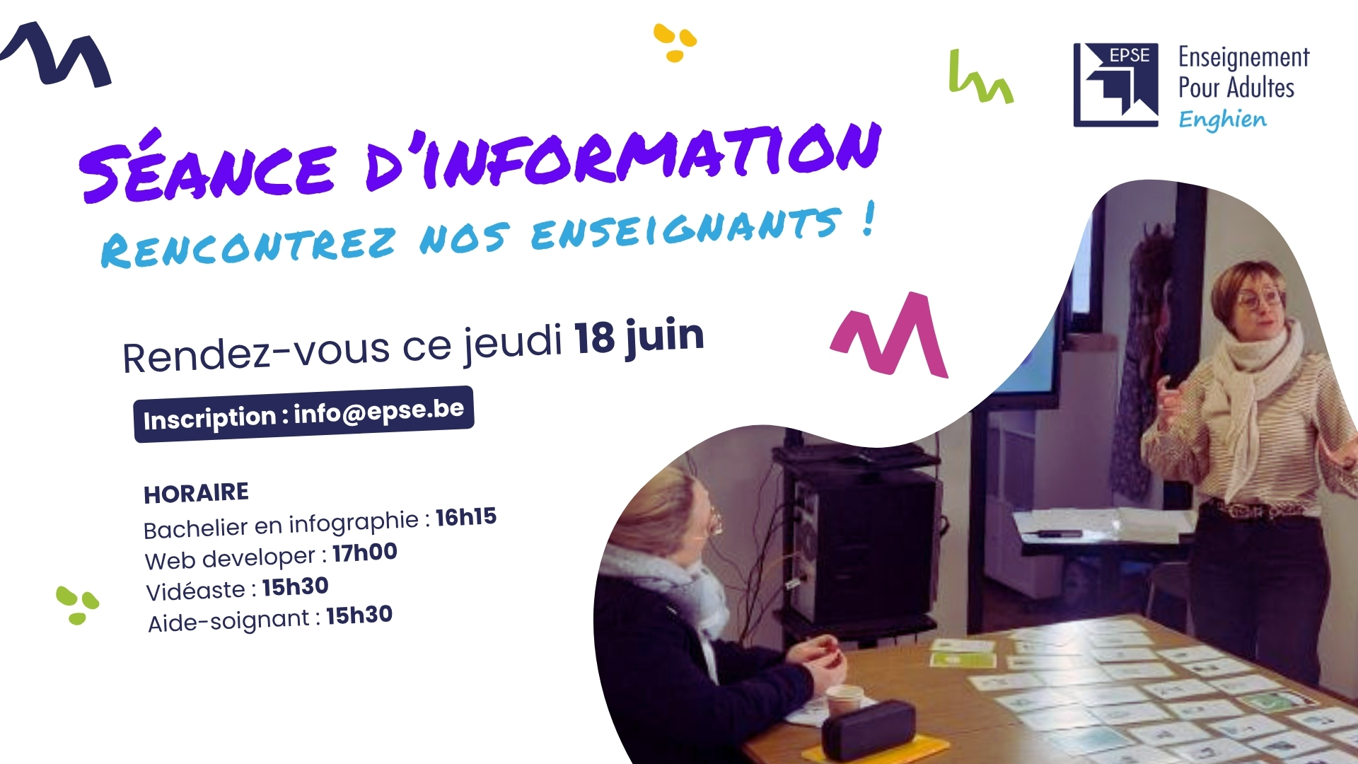 Enseignement Pour Adultes d'Enghien Facebook ad
