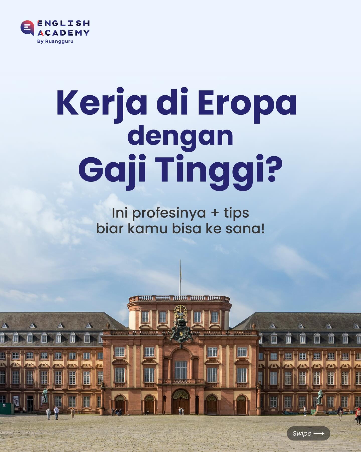 English Academy Facebook ad