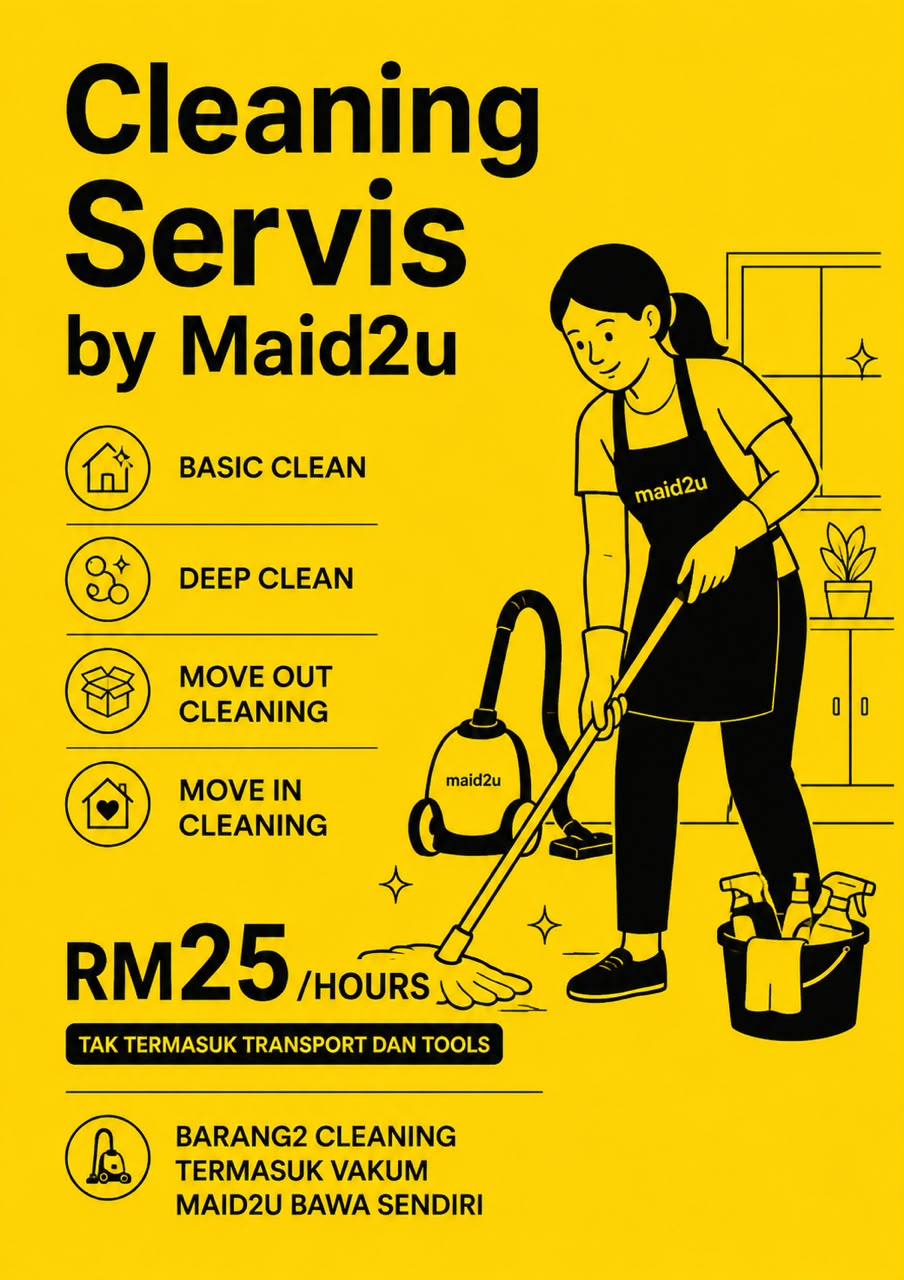 Maid2u Facebook ad
