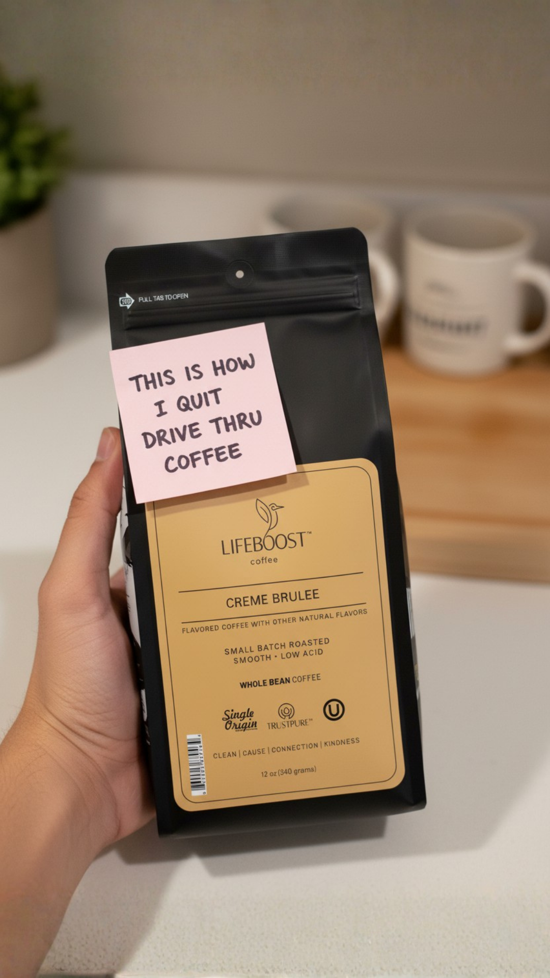 Lifeboost Coffee Facebook ad