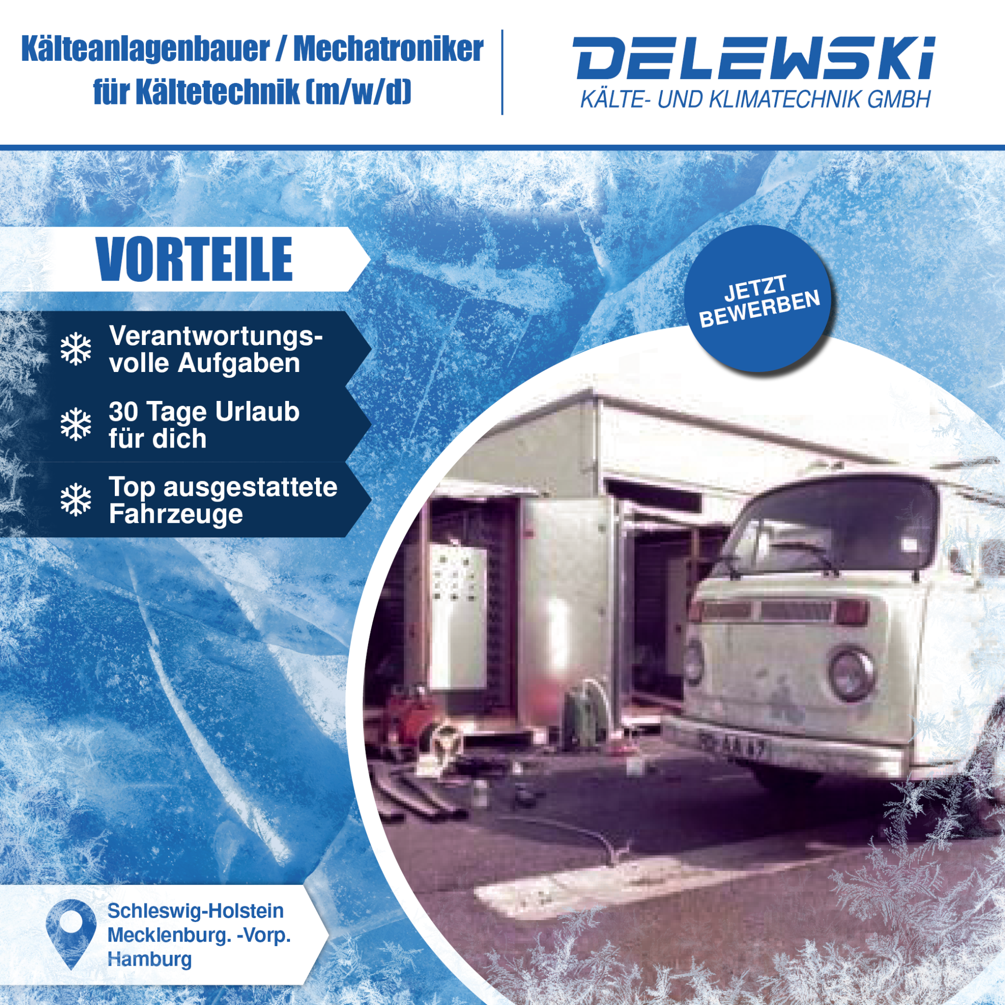 Delewski Kälte- und Klimatechnik GmbH Facebook ad