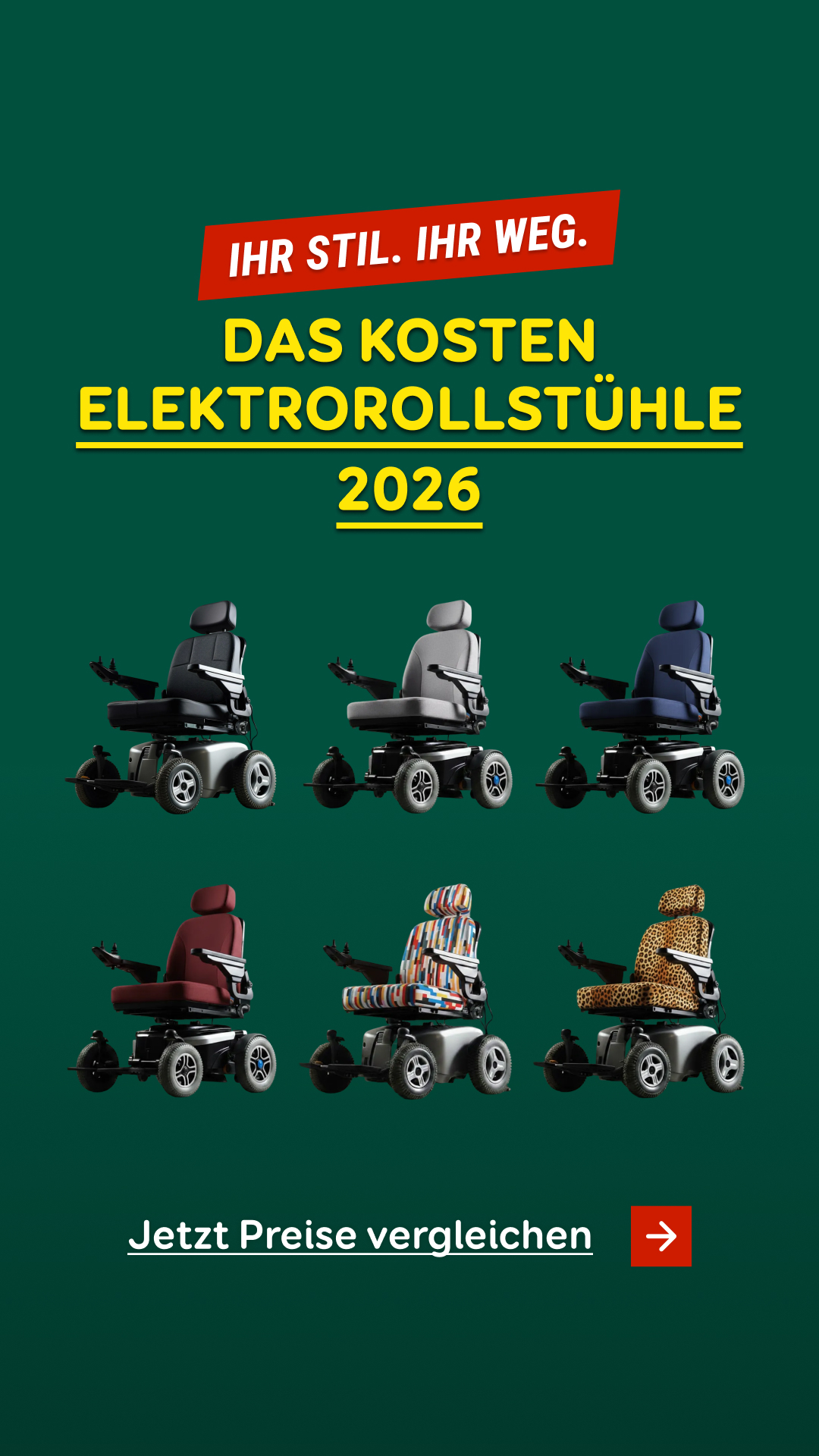 Aroundhome - Elektrorollstuhl Facebook ad from Mar 24, 2026