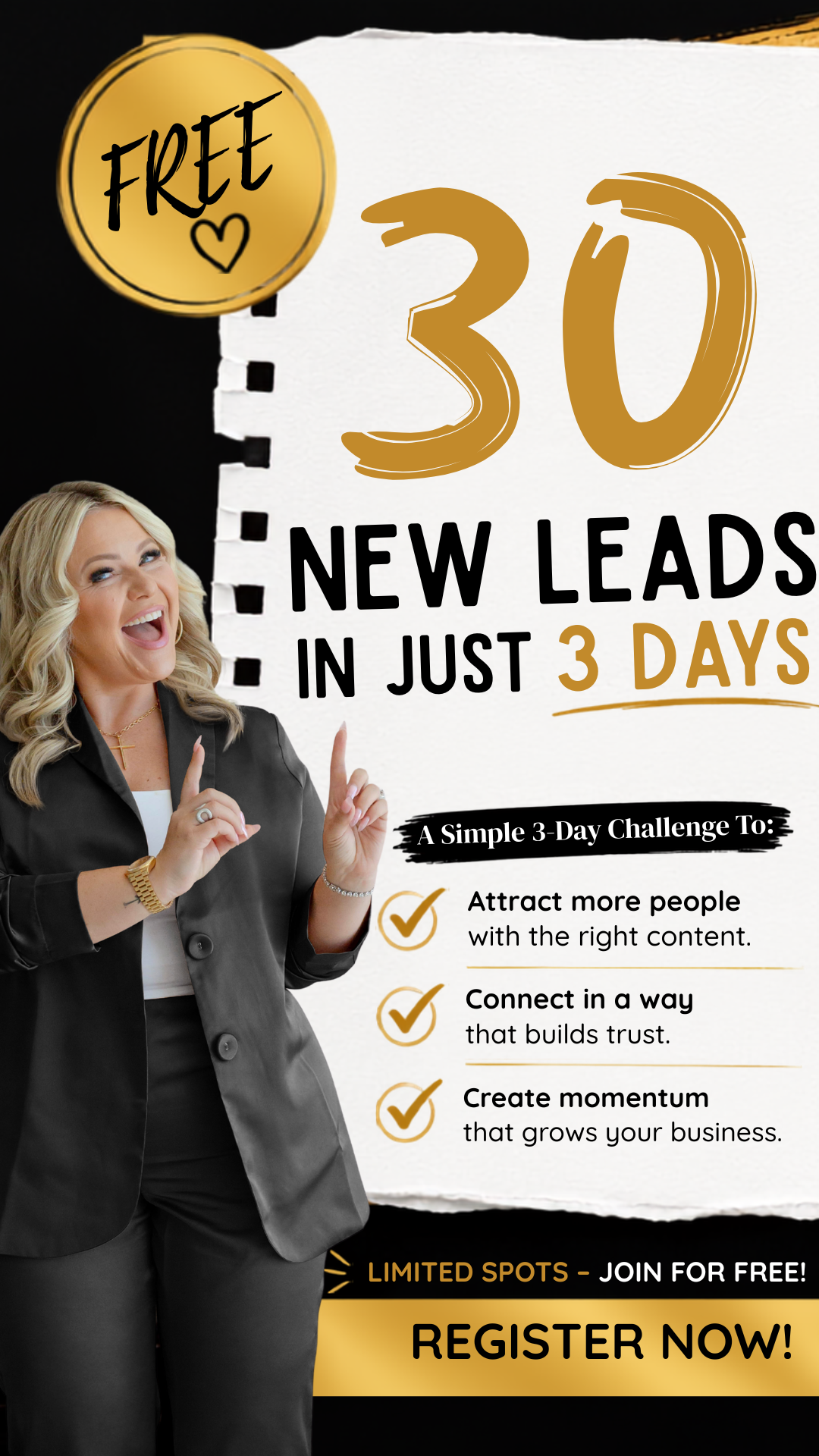 Sarah Robbins, Network Marketing Professional Facebook ad