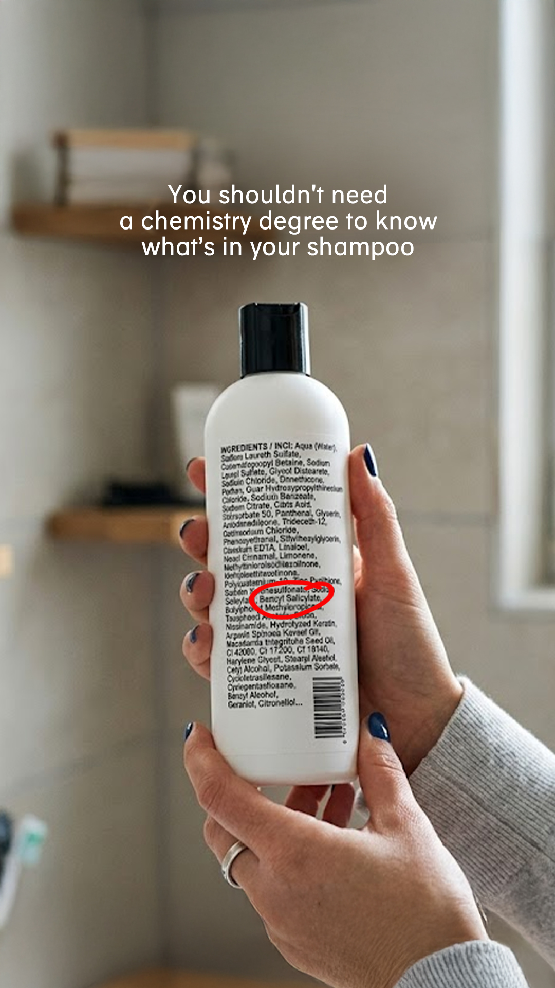 Chāmpo Haircare Facebook ad