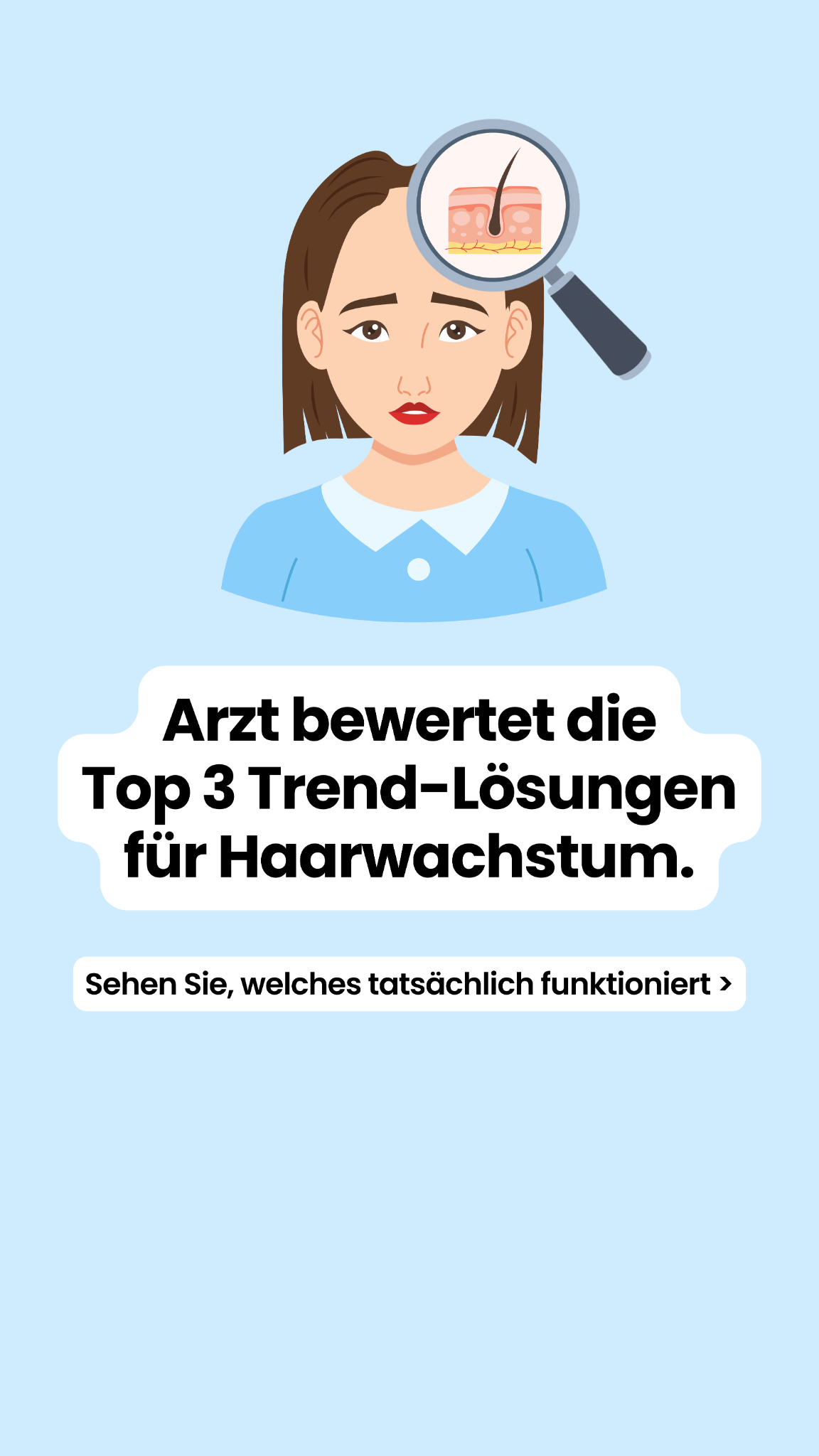 My Holistic Health Facebook ad: Wirklich wirksam gegen Haarausfall: Diese Methode hilft 85…
