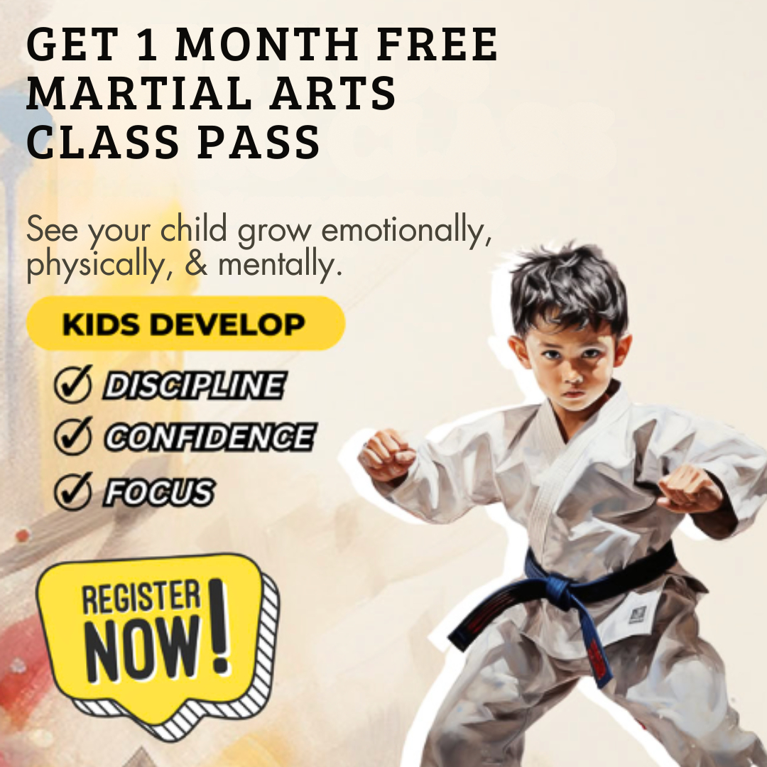 Karate International of Windham Facebook ad: Want a FREE 1-Month, Kids Martial Arts Class Pass?