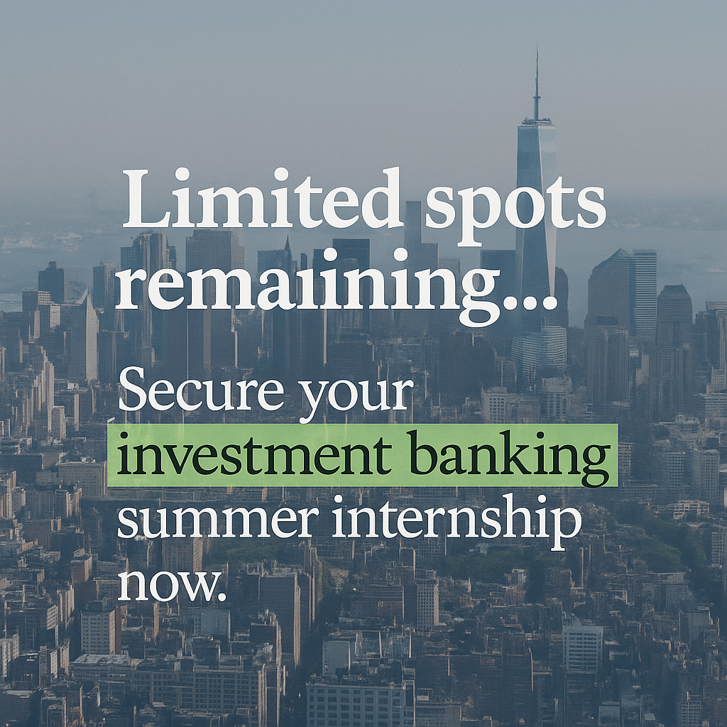 Wall Street Mastermind Facebook ad: Break Into Investment Banking
